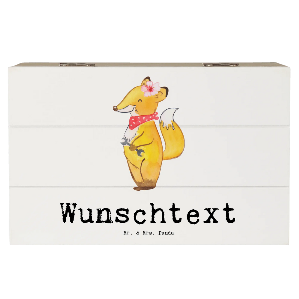 Personalised wooden chest Automotive Mechatronics Technician Heart gift, gift idea, best, farewell gift, passing exam, anniversary, retirement, promotion, job start, sayings, funny, profession