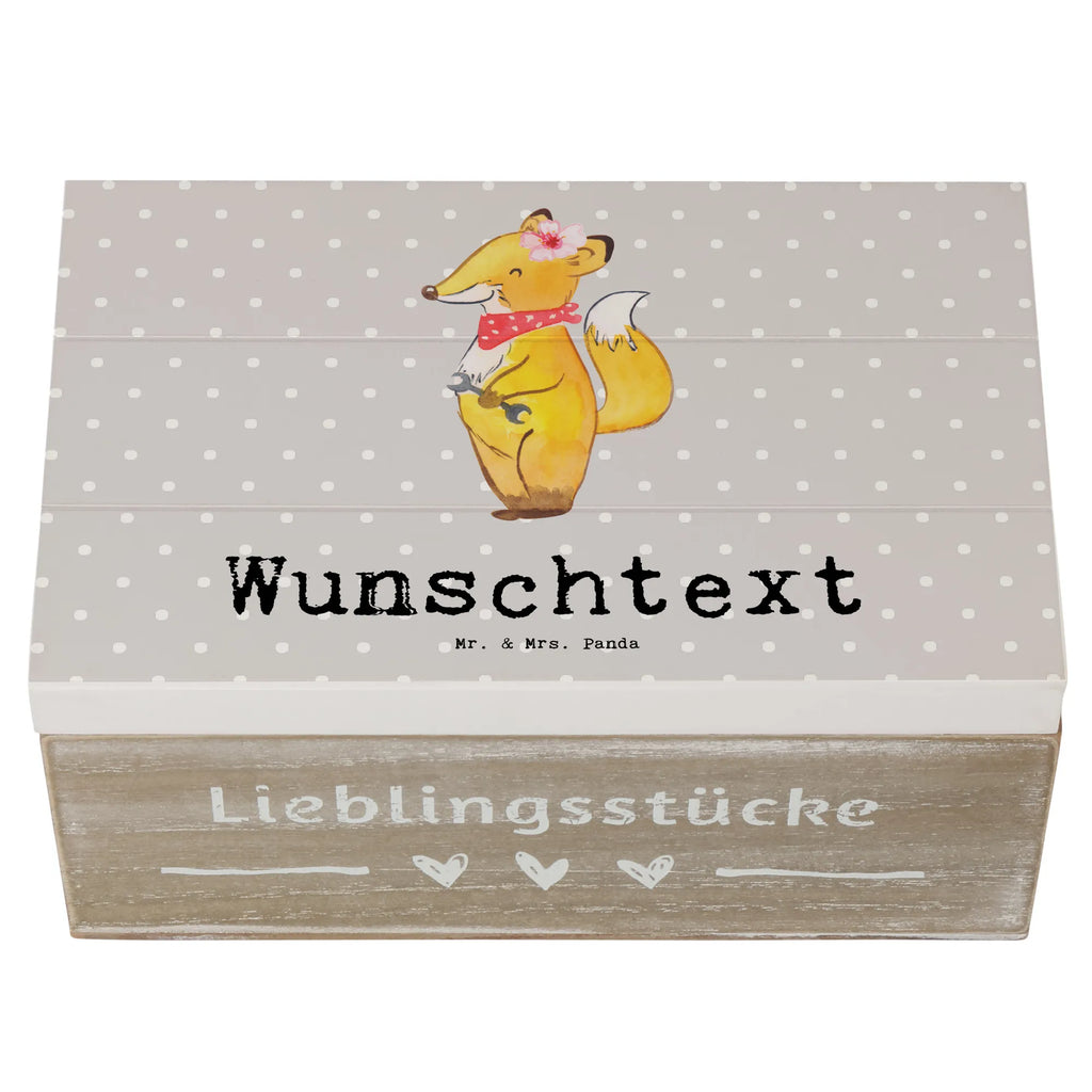 Personalised wooden chest Automotive Mechatronics Technician Heart gift, gift idea, best, farewell gift, passing exam, anniversary, retirement, promotion, job start, sayings, funny, profession