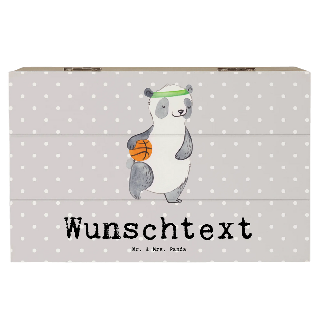 Personalisierte Holzkiste Panda Basketball Schatzkiste Personalisiert, mit Namen, Geschenkbox Personalisiert, Erinnerungsbox Personalisiert, Schatzkiste mit Namen, Schatulle mit Namen, Erinnerungsbox mit Namen, Erinnerungskiste Personalisiert, Holzkiste mit Namen, GEschenkdose Personalisiert, Dekokiste mit Namen, Dekokiste Personalisiert, Aufbewahrungsbox mit Namen, Schatulle Personalisiert, Kiste mit Namen, Truhe Personalisiert, Truhe mit Namen, Kiste Personalisiert, Aufbewahrungsbox Personalisiert, Holzkiste Personalisiert, Geschenk, Schenken, Sport, Sportart, Hobby, Danke, Dankeschön, Auszeichnung, Gewinn, Sportler, Basketballplatz, Basketball Verband, Basketball, Basketball Verein