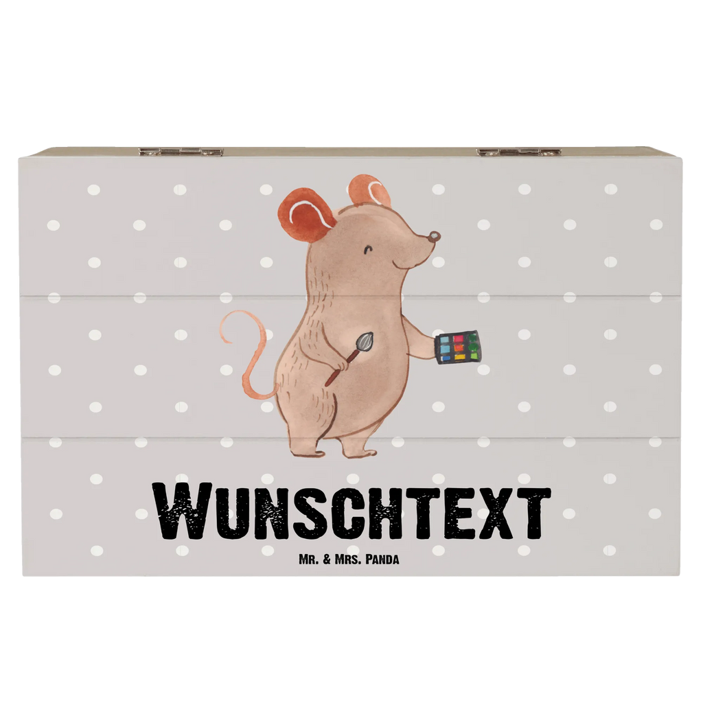 Personalised wooden chest Makeup Artist Heart gift, gift idea, best, farewell gift, passing exam, anniversary, retirement, promotion, job start, sayings, funny, profession