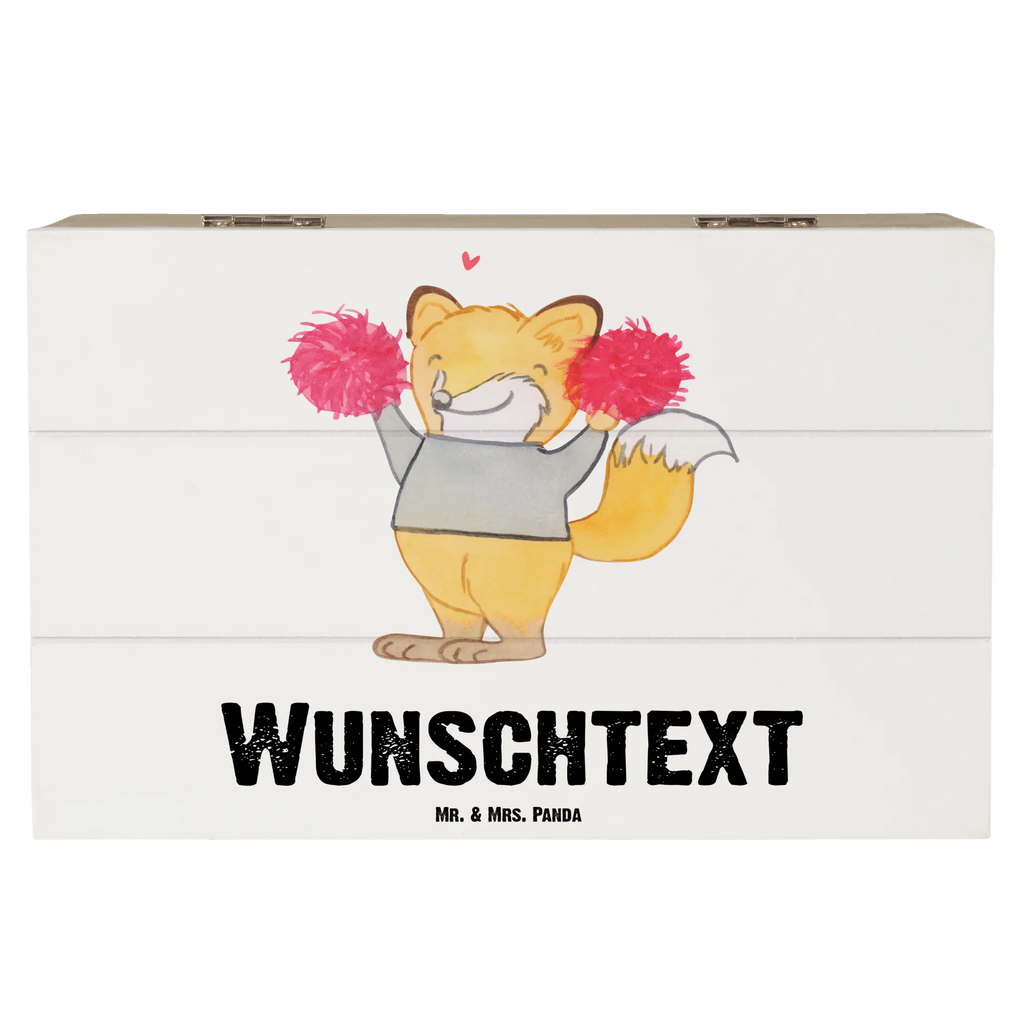 Personalisierte Holzkiste Fuchs Cheerleader GEschenkdose Personalisiert, Truhe Personalisiert, Holzkiste mit Namen, Aufbewahrungsbox Personalisiert, Erinnerungsbox mit Namen, Kiste Personalisiert, Erinnerungskiste Personalisiert, Holzkiste Personalisiert, Schatulle mit Namen, Schatzkiste Personalisiert, Schatzkiste mit Namen, Dekokiste mit Namen, Dekokiste Personalisiert, Schatulle Personalisiert, Truhe mit Namen, Aufbewahrungsbox mit Namen, mit Namen, Kiste mit Namen, Erinnerungsbox Personalisiert, Geschenkbox Personalisiert, Geschenk, Schenken, Sport, Sportart, Hobby, Danke, Dankeschön, Auszeichnung, Gewinn, Sportler, Cheerleading, Turniere, Cheerleader, Turn Club, Turnen