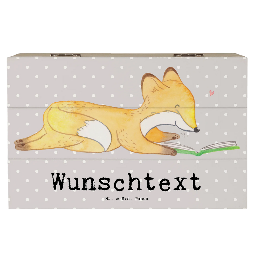 Personalisierte Holzkiste Fuchs Lesen Schatzkiste mit Namen, Erinnerungskiste Personalisiert, Holzkiste mit Namen, Schatzkiste Personalisiert, Erinnerungsbox mit Namen, Truhe mit Namen, Kiste mit Namen, mit Namen, Truhe Personalisiert, Holzkiste Personalisiert, Schatulle Personalisiert, GEschenkdose Personalisiert, Geschenkbox Personalisiert, Aufbewahrungsbox mit Namen, Erinnerungsbox Personalisiert, Aufbewahrungsbox Personalisiert, Dekokiste Personalisiert, Schatulle mit Namen, Dekokiste mit Namen, Kiste Personalisiert, Geschenk, Schenken, Sport, Sportart, Hobby, Danke, Dankeschön, Auszeichnung, Gewinn, Sportler, Bücherwurm, Bücher lesen, lesen