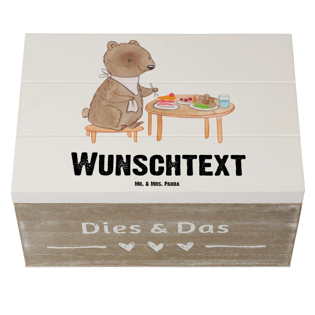 Personalisierte Holzkiste Bär Essen gehen Aufbewahrungsbox Personalisiert, Dekokiste mit Namen, Schatulle mit Namen, Geschenkbox Personalisiert, mit Namen, Kiste mit Namen, Holzkiste mit Namen, Aufbewahrungsbox mit Namen, GEschenkdose Personalisiert, Schatzkiste mit Namen, Erinnerungsbox Personalisiert, Schatzkiste Personalisiert, Erinnerungskiste Personalisiert, Kiste Personalisiert, Erinnerungsbox mit Namen, Schatulle Personalisiert, Holzkiste Personalisiert, Dekokiste Personalisiert, Truhe Personalisiert, Truhe mit Namen, Geschenk, Schenken, Sport, Sportart, Hobby, Danke, Dankeschön, Auszeichnung, Gewinn, Sportler, Restaurant, Essen gehen, Restaurantbesuch, Essen