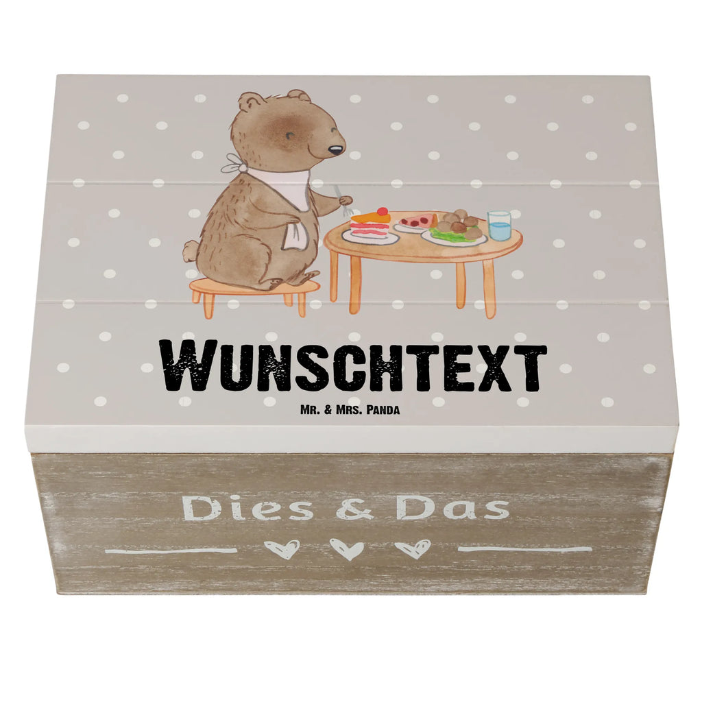 Personalisierte Holzkiste Bär Essen gehen Aufbewahrungsbox Personalisiert, Dekokiste mit Namen, Schatulle mit Namen, Geschenkbox Personalisiert, mit Namen, Kiste mit Namen, Holzkiste mit Namen, Aufbewahrungsbox mit Namen, GEschenkdose Personalisiert, Schatzkiste mit Namen, Erinnerungsbox Personalisiert, Schatzkiste Personalisiert, Erinnerungskiste Personalisiert, Kiste Personalisiert, Erinnerungsbox mit Namen, Schatulle Personalisiert, Holzkiste Personalisiert, Dekokiste Personalisiert, Truhe Personalisiert, Truhe mit Namen, Geschenk, Schenken, Sport, Sportart, Hobby, Danke, Dankeschön, Auszeichnung, Gewinn, Sportler, Restaurant, Essen gehen, Restaurantbesuch, Essen