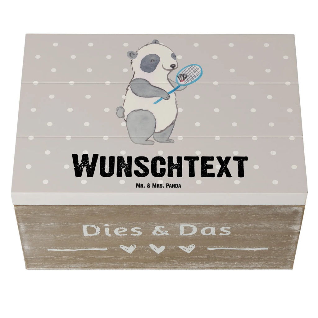 Personalizowane drewniane pudełko Panda Badminton Erinnerungskiste Personalisiert, Schatulle Personalisiert, Holzkiste mit Namen, Schatulle mit Namen, Erinnerungsbox mit Namen, Truhe mit Namen, Erinnerungsbox Personalisiert, Dekokiste Personalisiert, Kiste Personalisiert, Aufbewahrungsbox mit Namen, GEschenkdose Personalisiert, Geschenkbox Personalisiert, Aufbewahrungsbox Personalisiert, Truhe Personalisiert, Holzkiste Personalisiert, Schatzkiste mit Namen, Dekokiste mit Namen, Schatzkiste Personalisiert, Kiste mit Namen, mit Namen, Geschenk, Schenken, Sport, Sportart, Hobby, Danke, Dankeschön, Auszeichnung, Gewinn, Sportler, Badminton, Badminton spielen