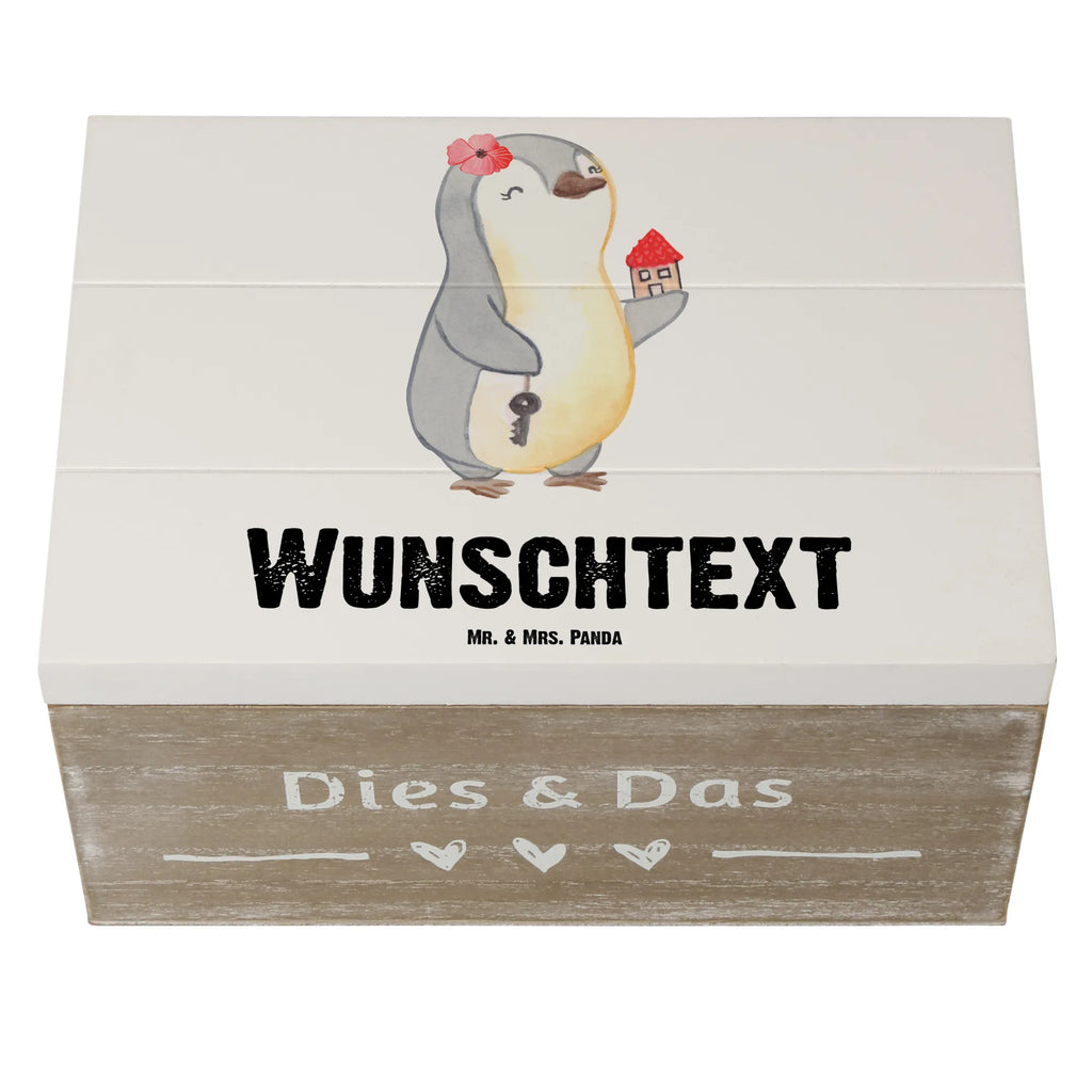 Personalizowane drewniane pudełko Agentka nieruchomości serce Zawód, Wykształcenie, Jubileusz, Pożegnanie, Emerytura, Kolega, Koleżanka, Prezent, Dawać, Pracownik, Współpracownik, Firma, Dziękuję, Dziękuję bardzo