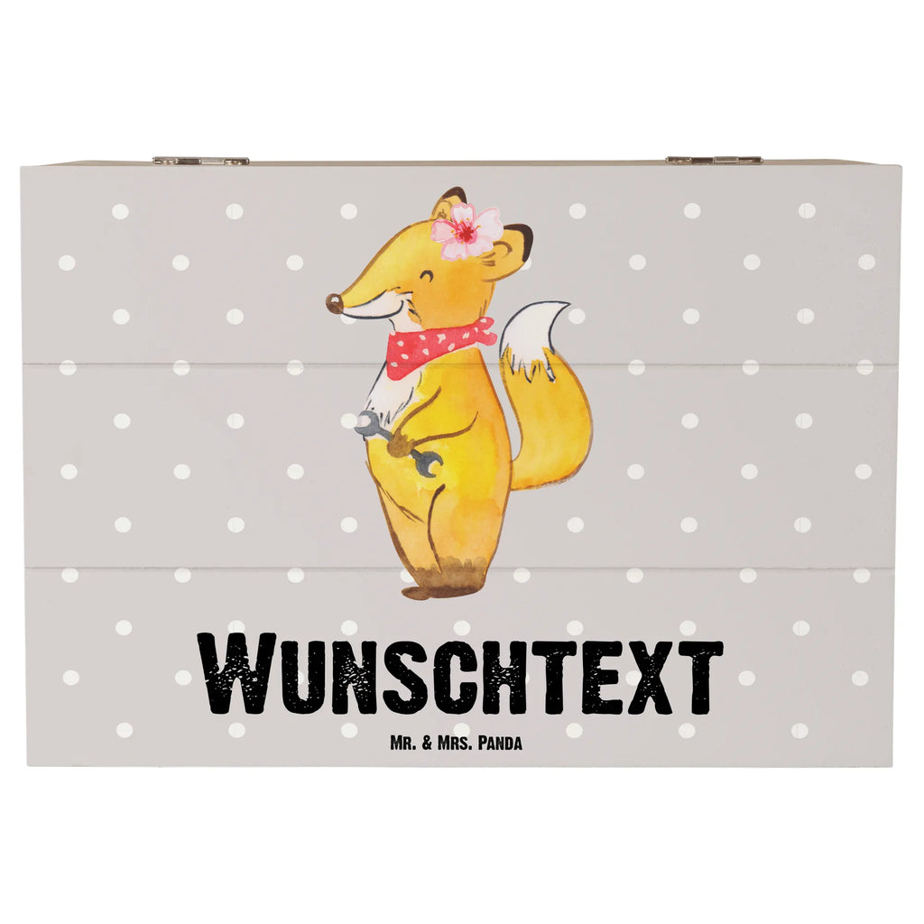 Personalised wooden chest Automotive Mechatronics Technician Heart gift, gift idea, best, farewell gift, passing exam, anniversary, retirement, promotion, job start, sayings, funny, profession