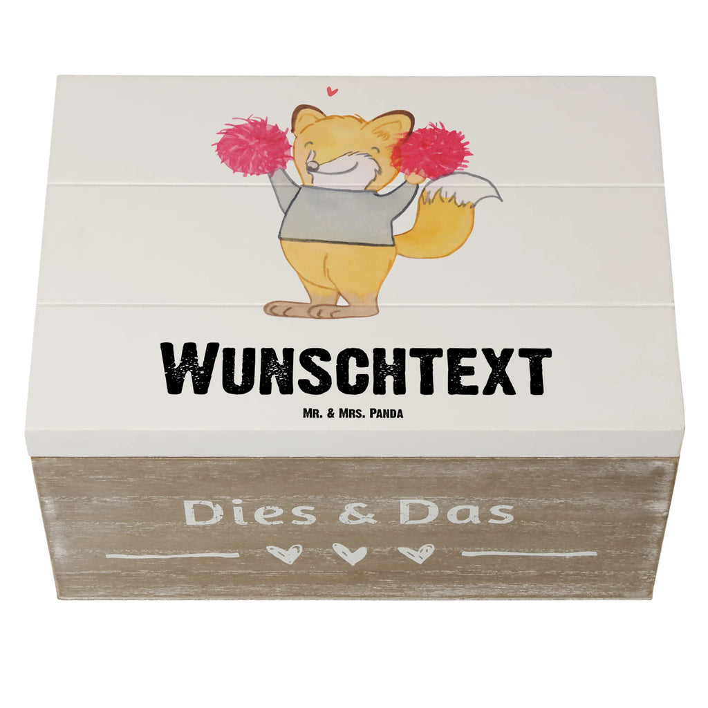 Personalisierte Holzkiste Fuchs Cheerleader GEschenkdose Personalisiert, Truhe Personalisiert, Holzkiste mit Namen, Aufbewahrungsbox Personalisiert, Erinnerungsbox mit Namen, Kiste Personalisiert, Erinnerungskiste Personalisiert, Holzkiste Personalisiert, Schatulle mit Namen, Schatzkiste Personalisiert, Schatzkiste mit Namen, Dekokiste mit Namen, Dekokiste Personalisiert, Schatulle Personalisiert, Truhe mit Namen, Aufbewahrungsbox mit Namen, mit Namen, Kiste mit Namen, Erinnerungsbox Personalisiert, Geschenkbox Personalisiert, Geschenk, Schenken, Sport, Sportart, Hobby, Danke, Dankeschön, Auszeichnung, Gewinn, Sportler, Cheerleading, Turniere, Cheerleader, Turn Club, Turnen