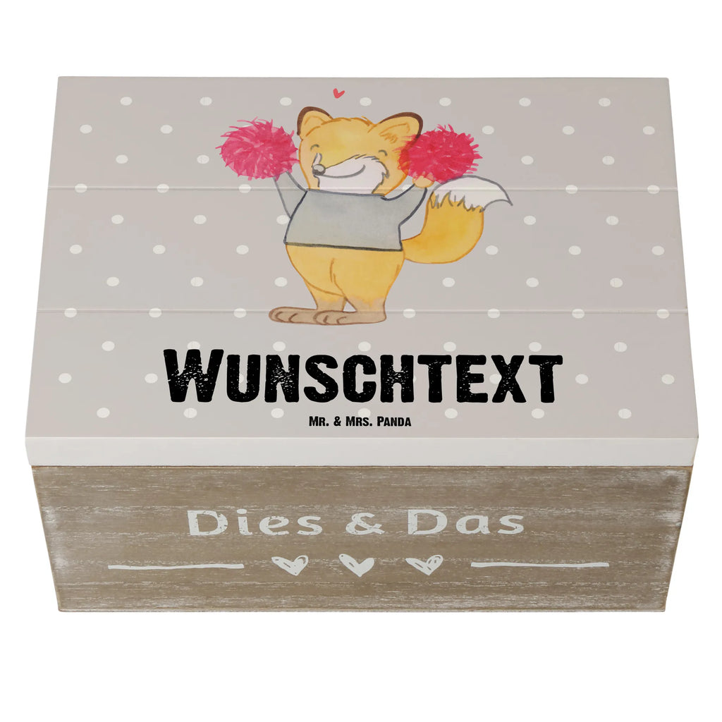 Personalisierte Holzkiste Fuchs Cheerleader GEschenkdose Personalisiert, Truhe Personalisiert, Holzkiste mit Namen, Aufbewahrungsbox Personalisiert, Erinnerungsbox mit Namen, Kiste Personalisiert, Erinnerungskiste Personalisiert, Holzkiste Personalisiert, Schatulle mit Namen, Schatzkiste Personalisiert, Schatzkiste mit Namen, Dekokiste mit Namen, Dekokiste Personalisiert, Schatulle Personalisiert, Truhe mit Namen, Aufbewahrungsbox mit Namen, mit Namen, Kiste mit Namen, Erinnerungsbox Personalisiert, Geschenkbox Personalisiert, Geschenk, Schenken, Sport, Sportart, Hobby, Danke, Dankeschön, Auszeichnung, Gewinn, Sportler, Cheerleading, Turniere, Cheerleader, Turn Club, Turnen