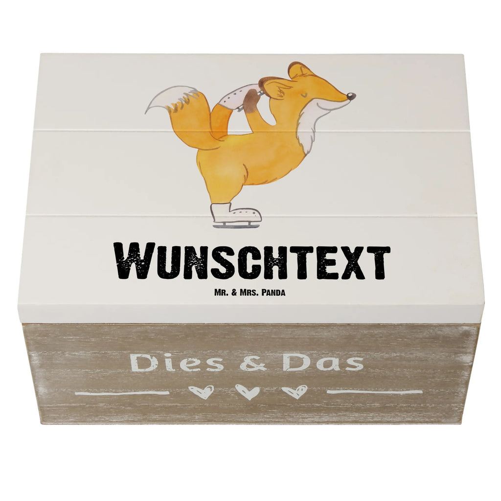 Personalisierte Holzkiste Fuchs Eiskunstläufer Schatzkiste mit Namen, Truhe mit Namen, Aufbewahrungsbox mit Namen, Dekokiste Personalisiert, GEschenkdose Personalisiert, Schatzkiste Personalisiert, Holzkiste Personalisiert, Geschenkbox Personalisiert, Truhe Personalisiert, Schatulle Personalisiert, Dekokiste mit Namen, Kiste mit Namen, mit Namen, Erinnerungsbox Personalisiert, Kiste Personalisiert, Erinnerungsbox mit Namen, Schatulle mit Namen, Erinnerungskiste Personalisiert, Aufbewahrungsbox Personalisiert, Holzkiste mit Namen, Geschenk, Schenken, Sport, Sportart, Hobby, Danke, Dankeschön, Auszeichnung, Gewinn, Sportler, Eiskunst, Eiskunstläuferin, Eiskunstläufer