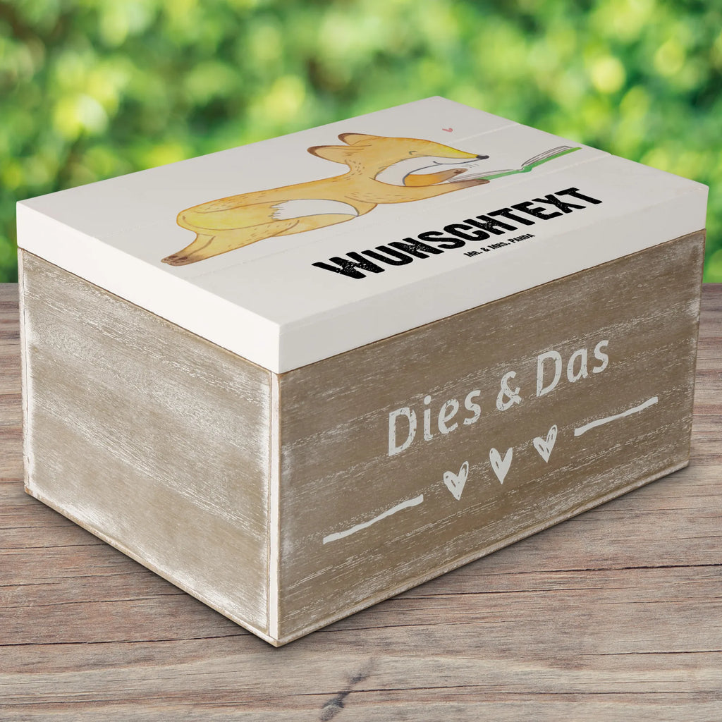 Personalisierte Holzkiste Fuchs Lesen Schatzkiste mit Namen, Erinnerungskiste Personalisiert, Holzkiste mit Namen, Schatzkiste Personalisiert, Erinnerungsbox mit Namen, Truhe mit Namen, Kiste mit Namen, mit Namen, Truhe Personalisiert, Holzkiste Personalisiert, Schatulle Personalisiert, GEschenkdose Personalisiert, Geschenkbox Personalisiert, Aufbewahrungsbox mit Namen, Erinnerungsbox Personalisiert, Aufbewahrungsbox Personalisiert, Dekokiste Personalisiert, Schatulle mit Namen, Dekokiste mit Namen, Kiste Personalisiert, Geschenk, Schenken, Sport, Sportart, Hobby, Danke, Dankeschön, Auszeichnung, Gewinn, Sportler, Bücherwurm, Bücher lesen, lesen