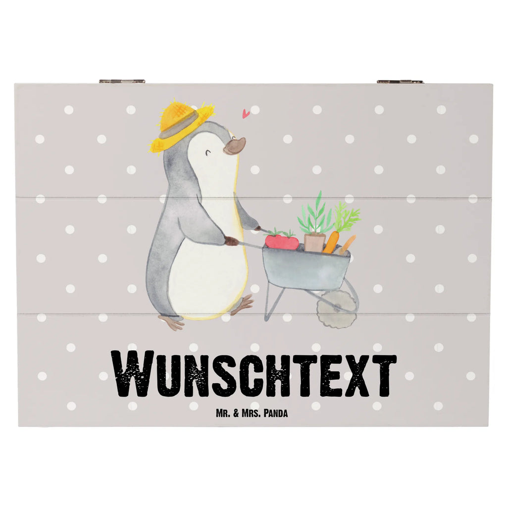 Personalizowane drewniane pudełko pingwin Prace ogrodowe Prezent, Sport, Dyscyplina sportowa, Hobby, Darować, Dziękuję, Dzięki, Wyróżnienie, Wygrana, Sportowiec