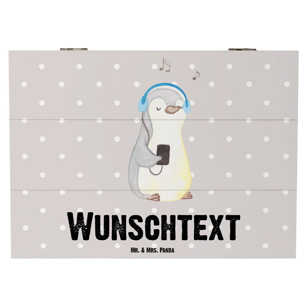 Personalised wooden chest penguin listen to music Geschenkbox Personalisiert, Holzkiste Personalisiert, Schatulle Personalisiert, Erinnerungskiste Personalisiert, Erinnerungsbox Personalisiert, Aufbewahrungsbox mit Namen, Erinnerungsbox mit Namen, Kiste mit Namen, Schatzkiste Personalisiert, Schatulle mit Namen, Aufbewahrungsbox Personalisiert, Truhe mit Namen, Holzkiste mit Namen, Dekokiste Personalisiert, Kiste Personalisiert, mit Namen, Truhe Personalisiert, GEschenkdose Personalisiert, Dekokiste mit Namen, Schatzkiste mit Namen, Geschenk, Schenken, Sport, Sportart, Hobby, Danke, Dankeschön, Auszeichnung, Gewinn, Sportler, Lieblingssong, Musik hören