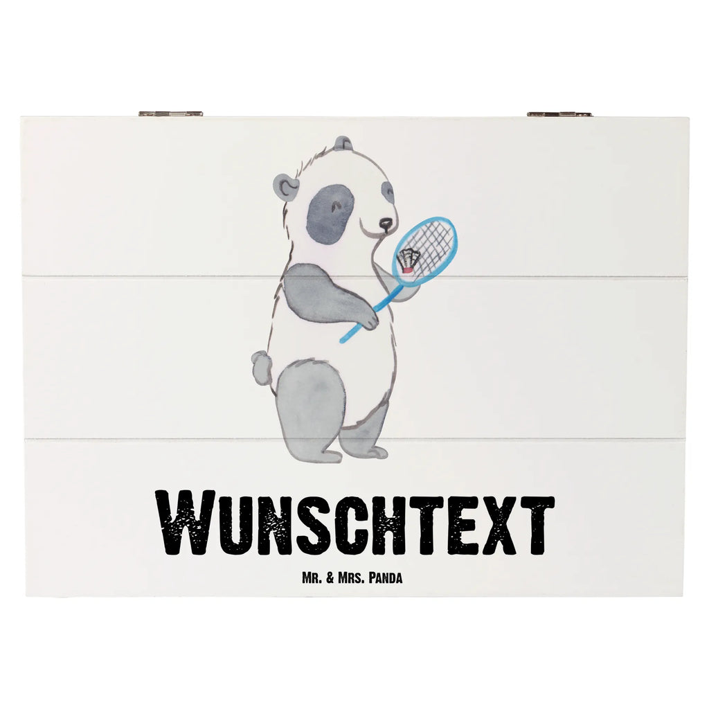 Personalizowane drewniane pudełko Panda Badminton Erinnerungskiste Personalisiert, Schatulle Personalisiert, Holzkiste mit Namen, Schatulle mit Namen, Erinnerungsbox mit Namen, Truhe mit Namen, Erinnerungsbox Personalisiert, Dekokiste Personalisiert, Kiste Personalisiert, Aufbewahrungsbox mit Namen, GEschenkdose Personalisiert, Geschenkbox Personalisiert, Aufbewahrungsbox Personalisiert, Truhe Personalisiert, Holzkiste Personalisiert, Schatzkiste mit Namen, Dekokiste mit Namen, Schatzkiste Personalisiert, Kiste mit Namen, mit Namen, Geschenk, Schenken, Sport, Sportart, Hobby, Danke, Dankeschön, Auszeichnung, Gewinn, Sportler, Badminton, Badminton spielen