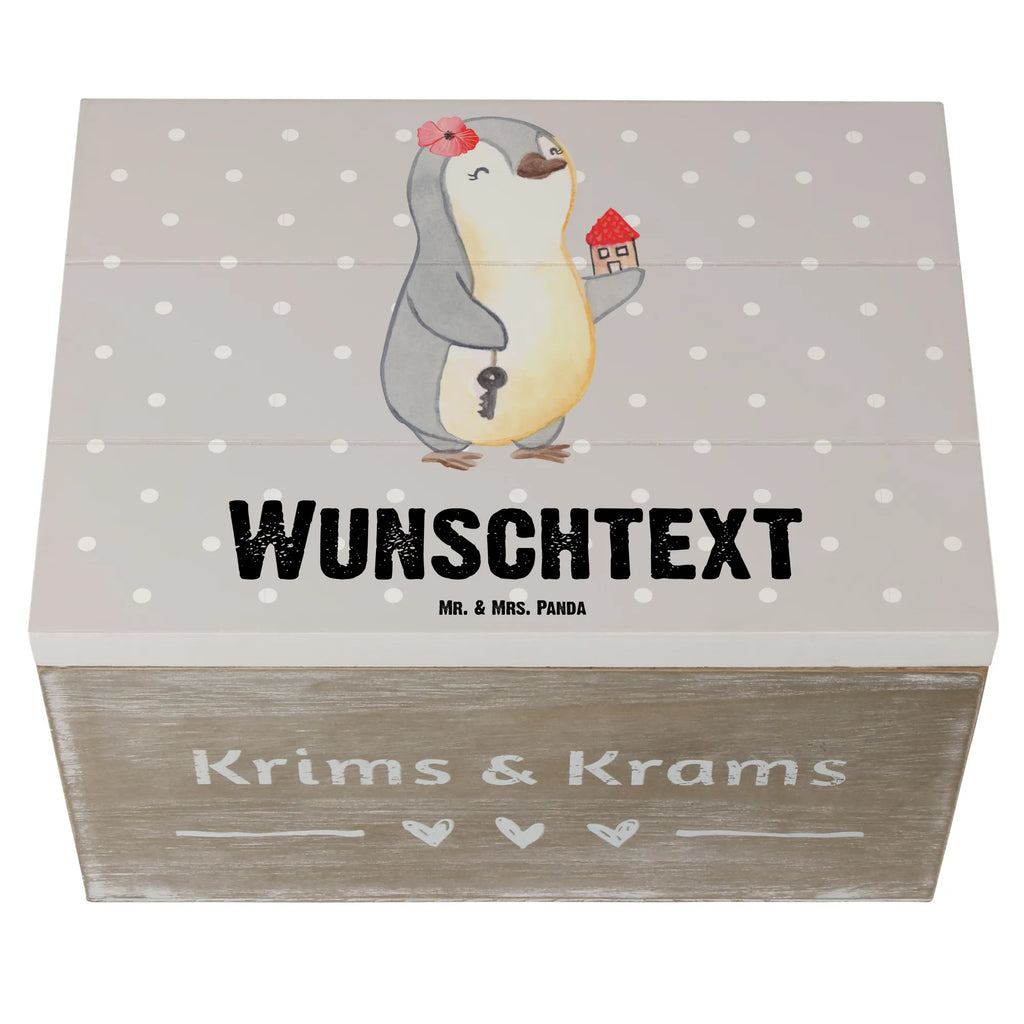 Personalizowane drewniane pudełko Agentka nieruchomości serce Zawód, Wykształcenie, Jubileusz, Pożegnanie, Emerytura, Kolega, Koleżanka, Prezent, Dawać, Pracownik, Współpracownik, Firma, Dziękuję, Dziękuję bardzo