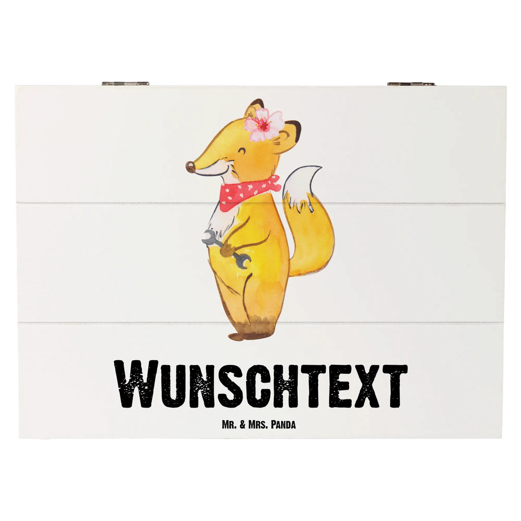 Personalised wooden chest Automotive Mechatronics Technician Heart gift, gift idea, best, farewell gift, passing exam, anniversary, retirement, promotion, job start, sayings, funny, profession