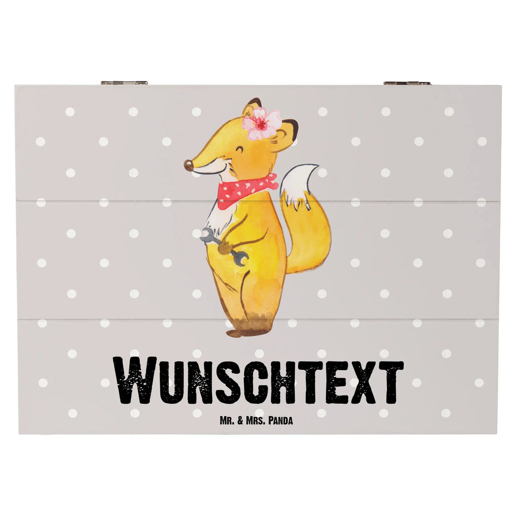 Personalised wooden chest Automotive Mechatronics Technician Heart gift, gift idea, best, farewell gift, passing exam, anniversary, retirement, promotion, job start, sayings, funny, profession