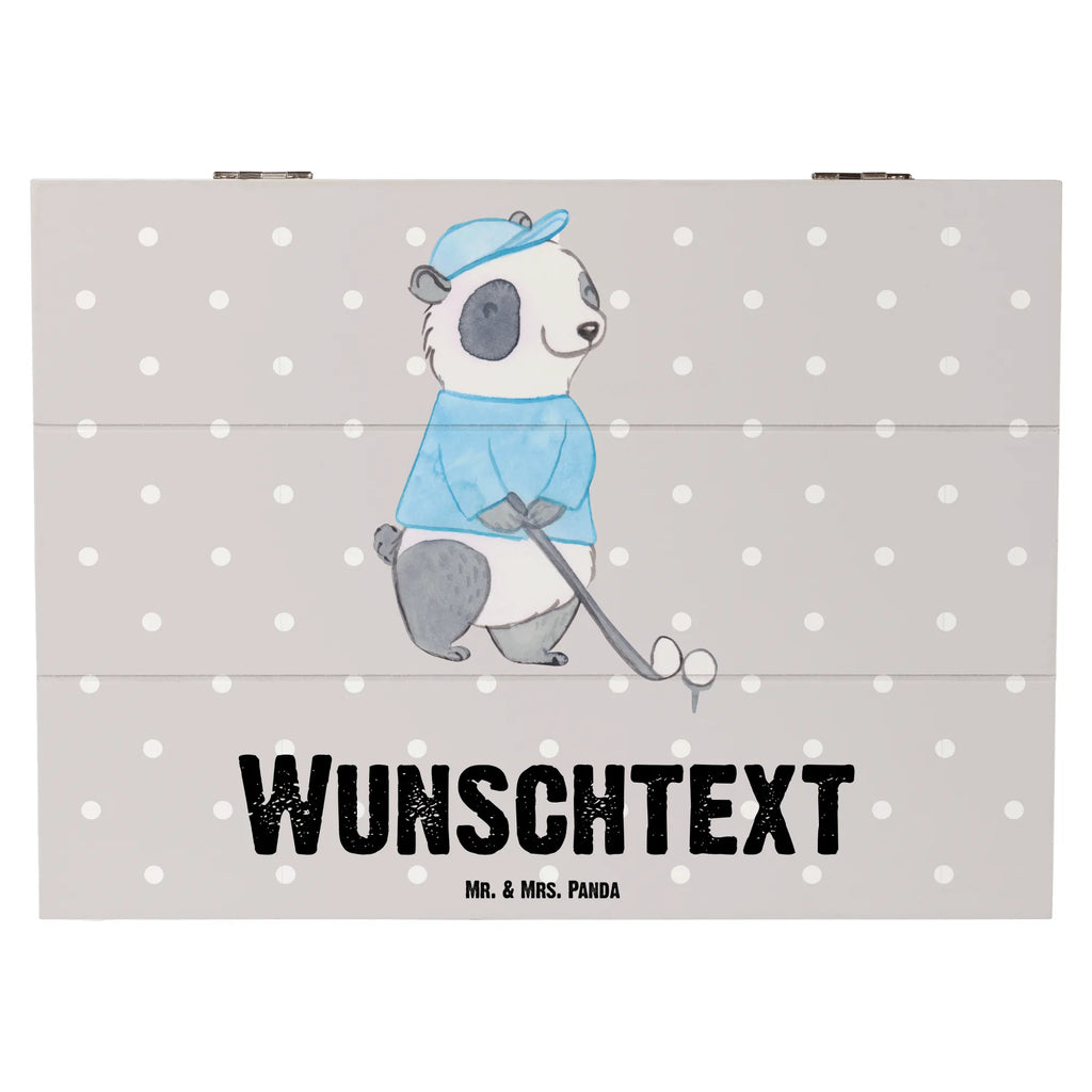 Personalisierte Holzkiste Panda Golfen Truhe mit Namen, Schatzkiste mit Namen, Schatzkiste Personalisiert, GEschenkdose Personalisiert, Kiste mit Namen, Dekokiste mit Namen, Holzkiste Personalisiert, Truhe Personalisiert, Aufbewahrungsbox Personalisiert, Erinnerungsbox mit Namen, Schatulle Personalisiert, mit Namen, Erinnerungskiste Personalisiert, Geschenkbox Personalisiert, Dekokiste Personalisiert, Schatulle mit Namen, Aufbewahrungsbox mit Namen, Kiste Personalisiert, Holzkiste mit Namen, Erinnerungsbox Personalisiert, Geschenk, Schenken, Sport, Sportart, Hobby, Danke, Dankeschön, Auszeichnung, Gewinn, Sportler, Golfturnier, Golf spielen, Golfplatz, Golf Verein, Golfen