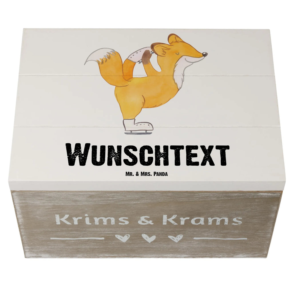 Personalisierte Holzkiste Fuchs Eiskunstläufer Schatzkiste mit Namen, Truhe mit Namen, Aufbewahrungsbox mit Namen, Dekokiste Personalisiert, GEschenkdose Personalisiert, Schatzkiste Personalisiert, Holzkiste Personalisiert, Geschenkbox Personalisiert, Truhe Personalisiert, Schatulle Personalisiert, Dekokiste mit Namen, Kiste mit Namen, mit Namen, Erinnerungsbox Personalisiert, Kiste Personalisiert, Erinnerungsbox mit Namen, Schatulle mit Namen, Erinnerungskiste Personalisiert, Aufbewahrungsbox Personalisiert, Holzkiste mit Namen, Geschenk, Schenken, Sport, Sportart, Hobby, Danke, Dankeschön, Auszeichnung, Gewinn, Sportler, Eiskunst, Eiskunstläuferin, Eiskunstläufer