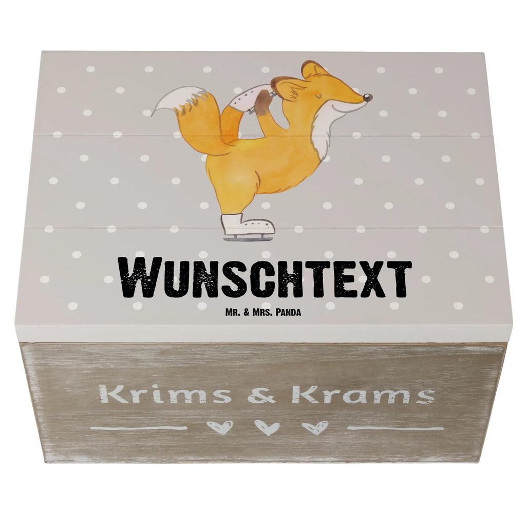 Personalisierte Holzkiste Fuchs Eiskunstläufer Schatzkiste mit Namen, Truhe mit Namen, Aufbewahrungsbox mit Namen, Dekokiste Personalisiert, GEschenkdose Personalisiert, Schatzkiste Personalisiert, Holzkiste Personalisiert, Geschenkbox Personalisiert, Truhe Personalisiert, Schatulle Personalisiert, Dekokiste mit Namen, Kiste mit Namen, mit Namen, Erinnerungsbox Personalisiert, Kiste Personalisiert, Erinnerungsbox mit Namen, Schatulle mit Namen, Erinnerungskiste Personalisiert, Aufbewahrungsbox Personalisiert, Holzkiste mit Namen, Geschenk, Schenken, Sport, Sportart, Hobby, Danke, Dankeschön, Auszeichnung, Gewinn, Sportler, Eiskunst, Eiskunstläuferin, Eiskunstläufer