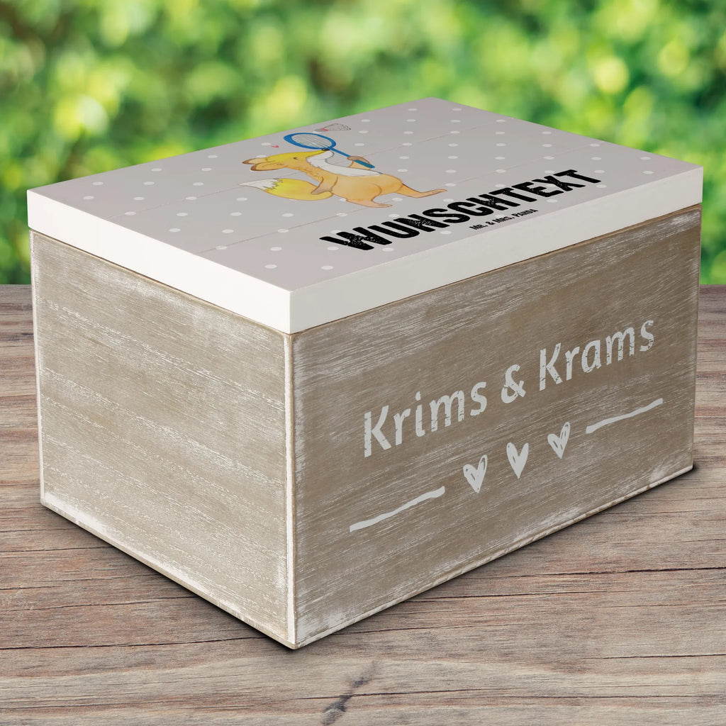 Personalizowane drewniane pudełko lis Gra w badmintona Schatulle mit Namen, Kiste Personalisiert, Erinnerungsbox mit Namen, Aufbewahrungsbox mit Namen, Erinnerungskiste Personalisiert, Holzkiste mit Namen, Holzkiste Personalisiert, Erinnerungsbox Personalisiert, Aufbewahrungsbox Personalisiert, Truhe Personalisiert, Dekokiste Personalisiert, Schatulle Personalisiert, mit Namen, Dekokiste mit Namen, Truhe mit Namen, Geschenkbox Personalisiert, Kiste mit Namen, Schatzkiste Personalisiert, GEschenkdose Personalisiert, Schatzkiste mit Namen, Hobby, Sportart, Schenken, Sport, Sportler, Gewinn, Auszeichnung, Dankeschön, Geschenk, Danke, Badminton, Federball spielen