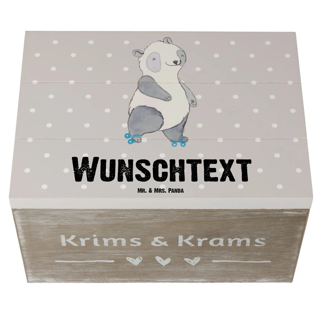 Personalised wooden chest panda roller blading Schatzkiste mit Namen, Erinnerungsbox Personalisiert, Erinnerungskiste Personalisiert, Kiste mit Namen, Schatulle Personalisiert, Truhe Personalisiert, mit Namen, Holzkiste mit Namen, Truhe mit Namen, Dekokiste Personalisiert, Aufbewahrungsbox Personalisiert, Aufbewahrungsbox mit Namen, Dekokiste mit Namen, Erinnerungskiste, Schatulle mit Namen, Holzkiste Personalisiert, Schatzkiste Personalisiert, Kiste Personalisiert, Geschenkbox personalisiert, Erinnerungsbox mit Namen, GEschenkdose personalisiert, Geschenk, Sport, Sportart, Hobby, Schenken, Danke, Dankeschön, Auszeichnung, Gewinn, Sportler, Rollschuh fahren, Rollerblades, Inliner fahren, inlinern