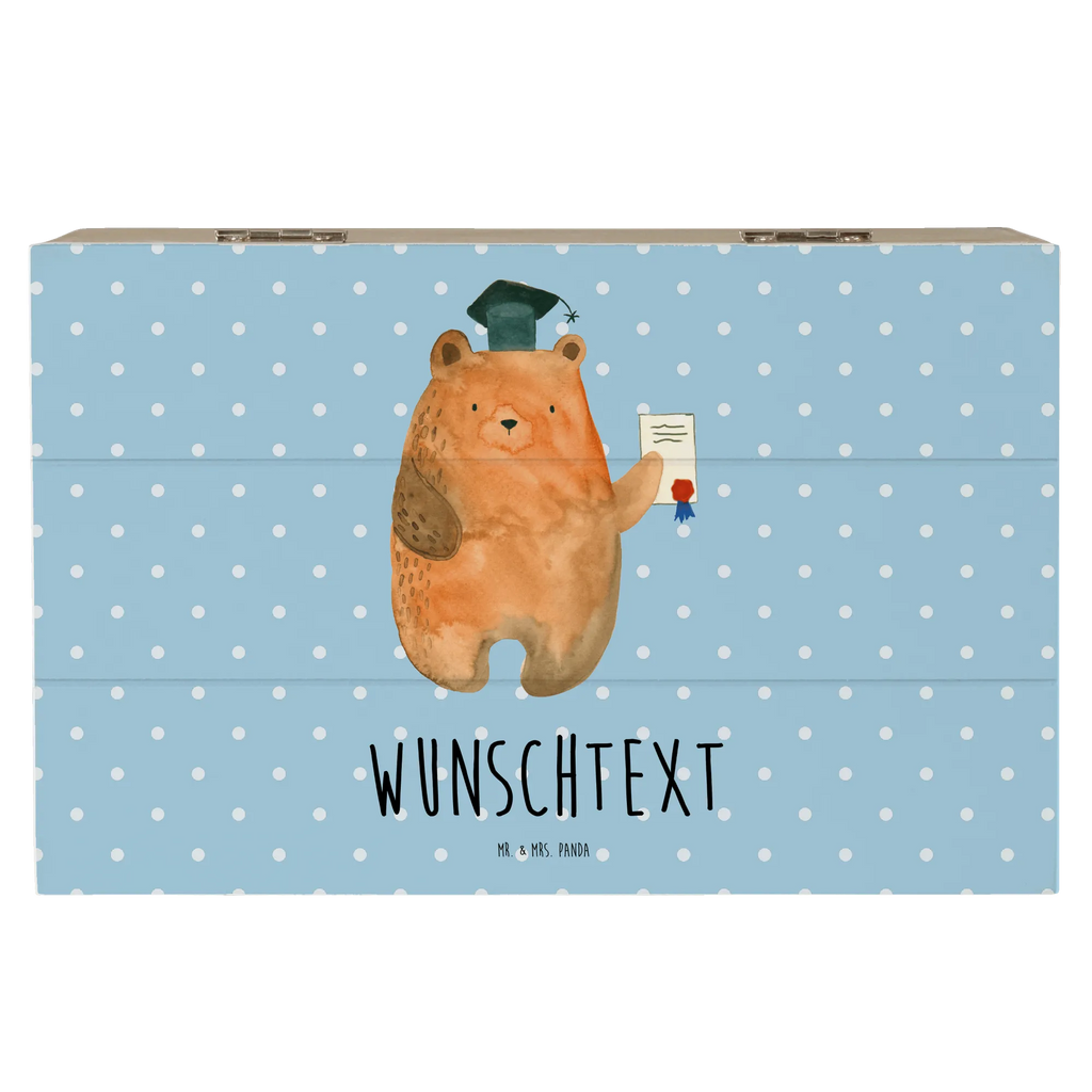 Personalisierte Holzkiste Bär Prüfung Dekokiste Personalisiert, Schatzkiste mit Namen, Geschenkbox Personalisiert, Aufbewahrungsbox mit Namen, Kiste mit Namen, Erinnerungsbox Personalisiert, Truhe Personalisiert, mit Namen, Schatzkiste Personalisiert, Erinnerungskiste Personalisiert, Erinnerungsbox mit Namen, Holzkiste Personalisiert, Aufbewahrungsbox Personalisiert, Schatulle Personalisiert, Holzkiste mit Namen, Schatulle mit Namen, Kiste Personalisiert, GEschenkdose Personalisiert, Dekokiste mit Namen, Truhe mit Namen, Teddy, Bär, Teddybär, Zeugnis, Abschlusszeugnis, Prüfungen, Abitur, Abschluss, Prüfung Bestanden