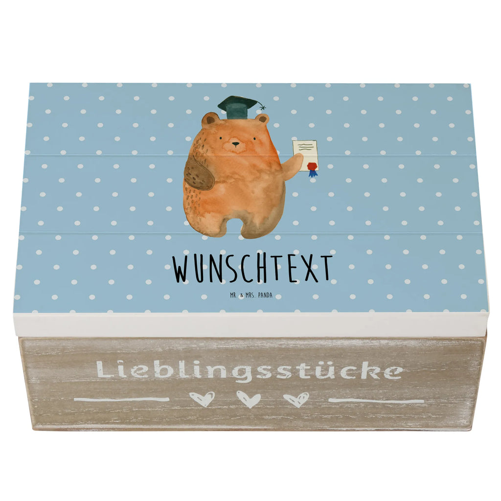 Personalisierte Holzkiste Bär Prüfung Dekokiste Personalisiert, Schatzkiste mit Namen, Geschenkbox Personalisiert, Aufbewahrungsbox mit Namen, Kiste mit Namen, Erinnerungsbox Personalisiert, Truhe Personalisiert, mit Namen, Schatzkiste Personalisiert, Erinnerungskiste Personalisiert, Erinnerungsbox mit Namen, Holzkiste Personalisiert, Aufbewahrungsbox Personalisiert, Schatulle Personalisiert, Holzkiste mit Namen, Schatulle mit Namen, Kiste Personalisiert, GEschenkdose Personalisiert, Dekokiste mit Namen, Truhe mit Namen, Teddy, Bär, Teddybär, Zeugnis, Abschlusszeugnis, Prüfungen, Abitur, Abschluss, Prüfung Bestanden