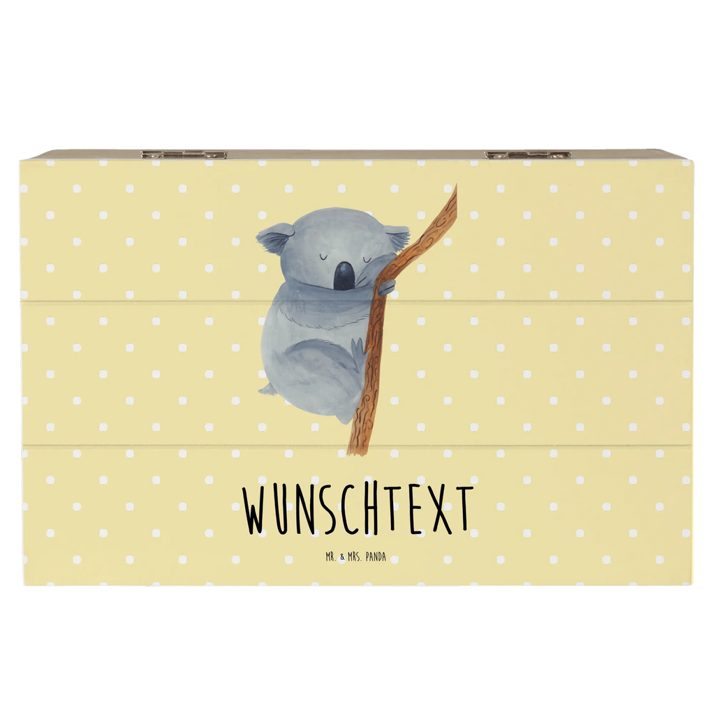 Personalisierte Holzkiste Koalabär Truhe Personalisiert, Aufbewahrungsbox Personalisiert, Truhe mit Namen, Aufbewahrungsbox mit Namen, Schatzkiste mit Namen, GEschenkdose Personalisiert, Erinnerungsbox mit Namen, Kiste mit Namen, Geschenkbox Personalisiert, Erinnerungskiste Personalisiert, Holzkiste Personalisiert, Dekokiste Personalisiert, Schatulle mit Namen, Dekokiste mit Namen, Kiste Personalisiert, Holzkiste mit Namen, Schatzkiste Personalisiert, mit Namen, Erinnerungsbox Personalisiert, Schatulle Personalisiert, Lustige Sprüche, Tiere, Tiermotive, Gute Laune, Träumen, schlafen, Bär, Koalabär, Koala, Traumland, Traum, Schlafzimmer