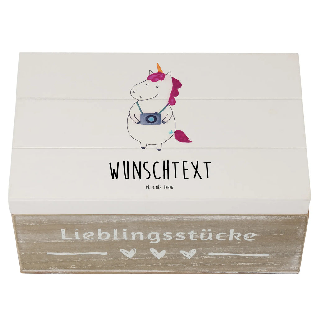 Personalizowane drewniane pudełko Jednorożec fotograf Jednorożec, jednorożce, dekoracje jednorożca, jednorożec