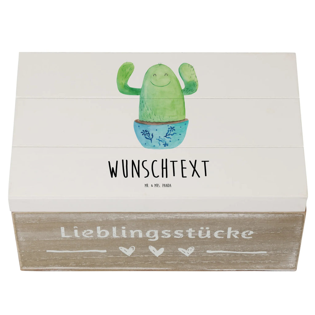 Personalised wooden chest cactus happy cactus, cactuses, plants, cactus plant, small green cactus, office, mother, education, colleague, new start, family, friend, motivation, office life, child protection, cacti, funny, saying