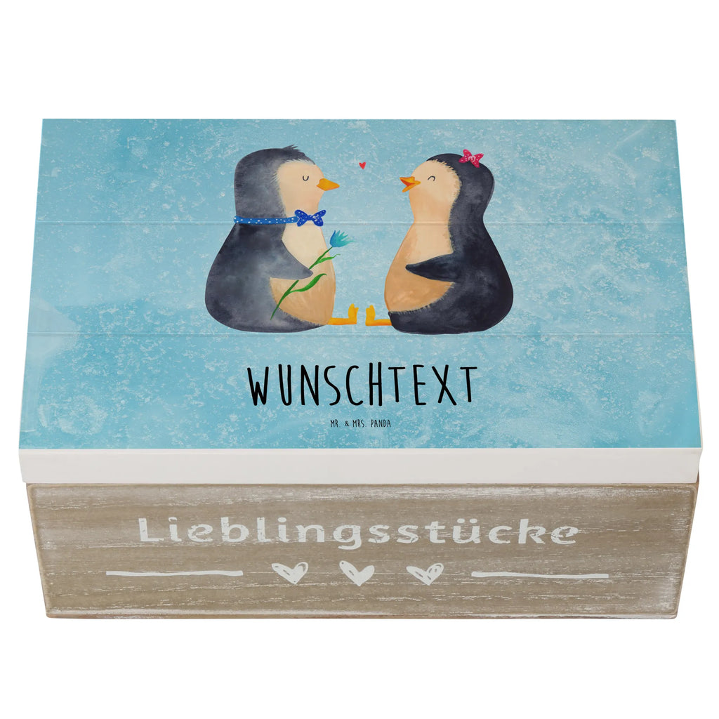 Personalisierte Holzkiste Pinguin Pärchen Schatzkiste Personalisiert, Aufbewahrungsbox Personalisiert, Holzkiste mit Namen, Schatzkiste mit Namen, GEschenkdose Personalisiert, mit Namen, Aufbewahrungsbox mit Namen, Kiste Personalisiert, Geschenkbox Personalisiert, Erinnerungsbox Personalisiert, Truhe Personalisiert, Schatulle mit Namen, Schatulle Personalisiert, Dekokiste Personalisiert, Truhe mit Namen, Kiste mit Namen, Erinnerungskiste Personalisiert, Erinnerungsbox mit Namen, Holzkiste Personalisiert, Dekokiste mit Namen, Pinguin, Liebespaar, Große Liebe, Traumpaar, Hochzeit, Verlobung, Liebesgeschenk, Jahrestag, Hochzeitstag, Hochzeitsgeschenk, Liebe, Pinguine, Liebesbeweis