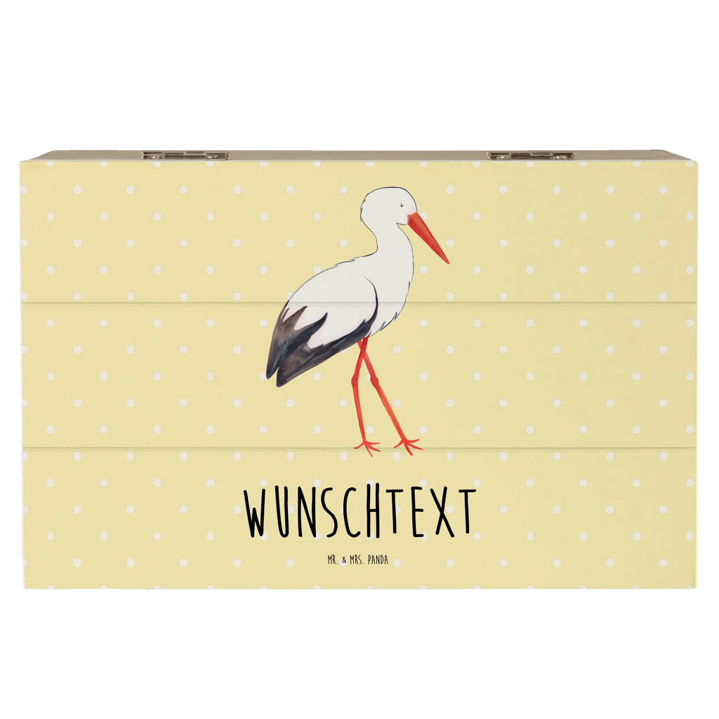 Personalisierte Holzkiste Storch Kiste Personalisiert, Schatulle mit Namen, Kiste mit Namen, Schatzkiste Personalisiert, Holzkiste mit Namen, Dekokiste Personalisiert, GEschenkdose Personalisiert, Schatulle Personalisiert, Erinnerungskiste Personalisiert, mit Namen, Erinnerungsbox Personalisiert, Aufbewahrungsbox mit Namen, Holzkiste Personalisiert, Aufbewahrungsbox Personalisiert, Truhe Personalisiert, Erinnerungsbox mit Namen, Geschenkbox Personalisiert, Schatzkiste mit Namen, Truhe mit Namen, Dekokiste mit Namen, Lustige Sprüche, Tiere, Tiermotive, Gute Laune, Baby, Storch, Mütter, Geburt, Babybauch, Störche, Mutter Werden, Schwanger, Schwangerschaft, Mutter