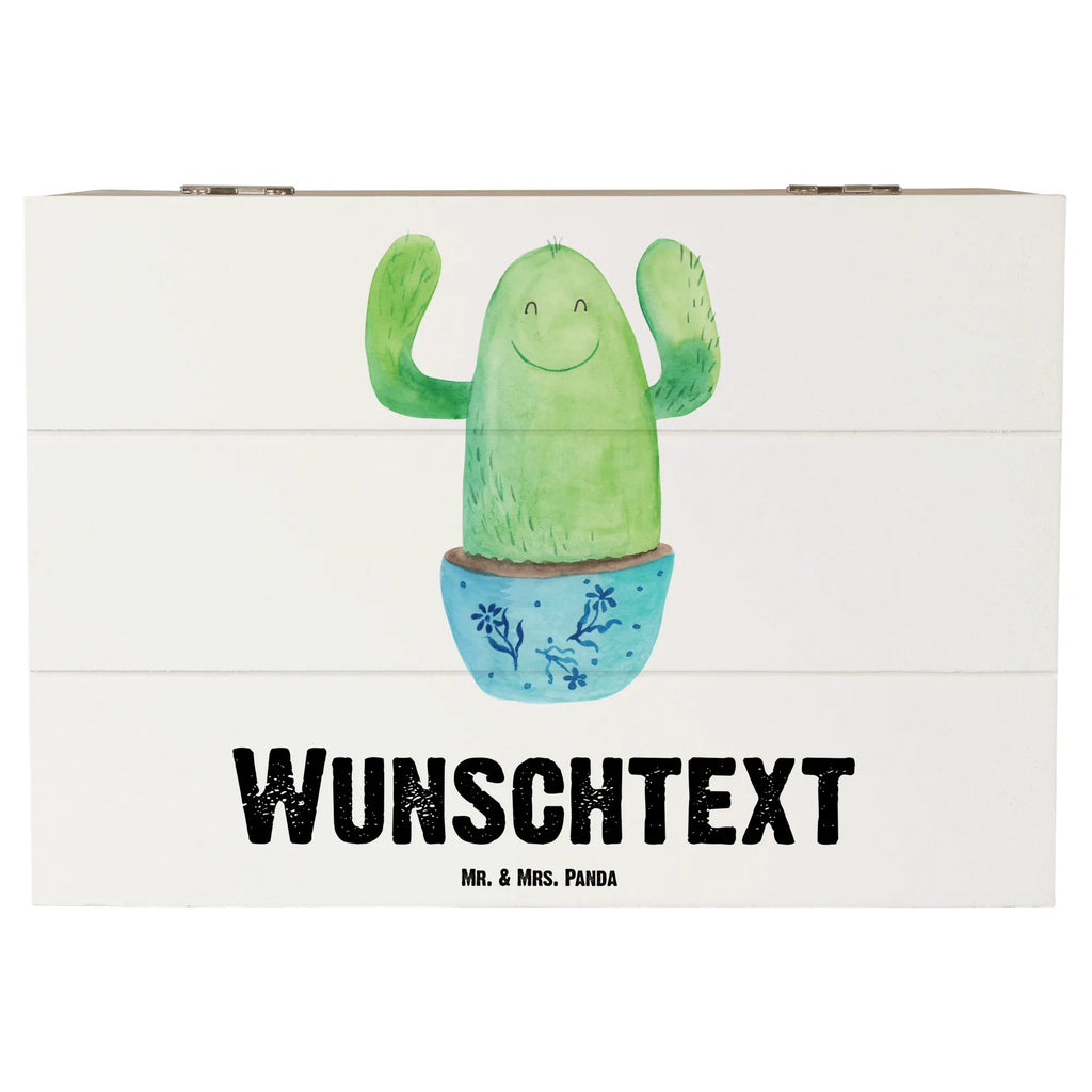 Personalised wooden chest cactus happy cactus, cactuses, plants, cactus plant, small green cactus, office, mother, education, colleague, new start, family, friend, motivation, office life, child protection, cacti, funny, saying