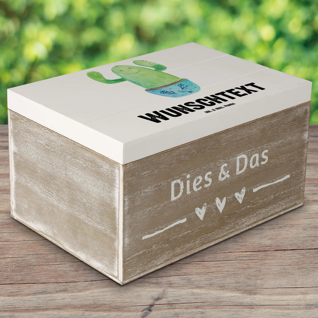 Personalised wooden chest cactus happy cactus, cactuses, plants, cactus plant, small green cactus, office, mother, education, colleague, new start, family, friend, motivation, office life, child protection, cacti, funny, saying