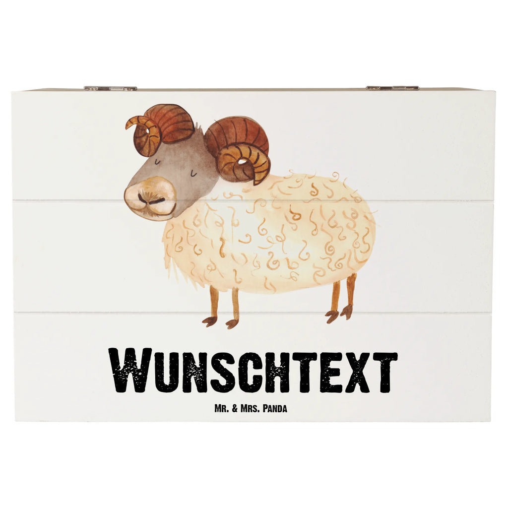 Personalizowane drewniane pudełko znak zodiaku Baran Znak zodiaku, gwiazdozbiór, horoskop, astrologia, ascendent