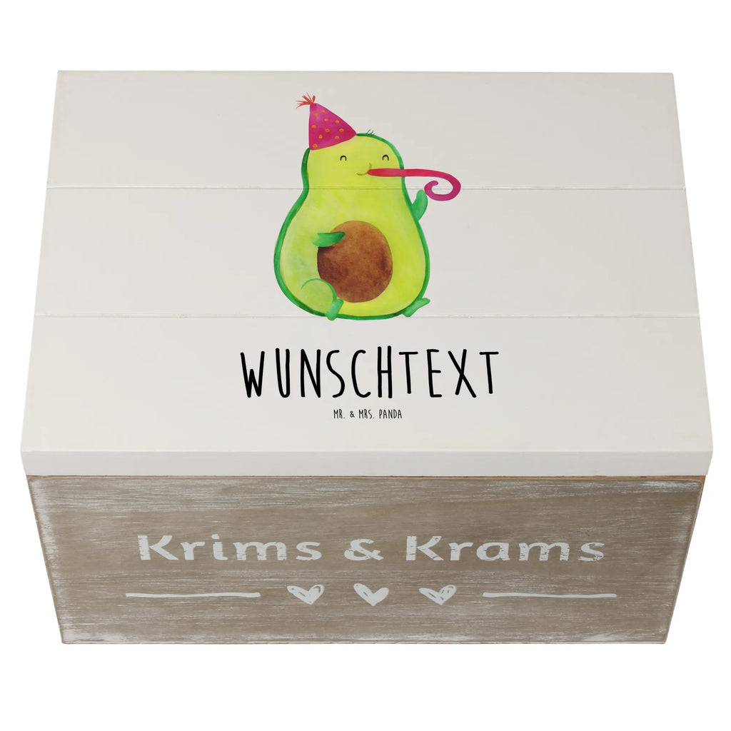 Personalisierte Holzkiste Avocado Feier Holzkiste mit Namen, Kiste mit Namen, Holzkiste Personalisiert, Aufbewahrungsbox mit Namen, Geschenkbox Personalisiert, Kiste Personalisiert, Erinnerungskiste Personalisiert, Schatzkiste mit Namen, Aufbewahrungsbox Personalisiert, Schatulle mit Namen, Dekokiste mit Namen, Truhe mit Namen, Schatzkiste Personalisiert, mit Namen, Truhe Personalisiert, GEschenkdose Personalisiert, Erinnerungsbox Personalisiert, Schatulle Personalisiert, Erinnerungsbox mit Namen, Dekokiste Personalisiert, Veggie, Vegan, Gesund, Avocado, Gute Laune, Feier, Party, Feierlichkeit, Tröte, Geburtstag, Fete