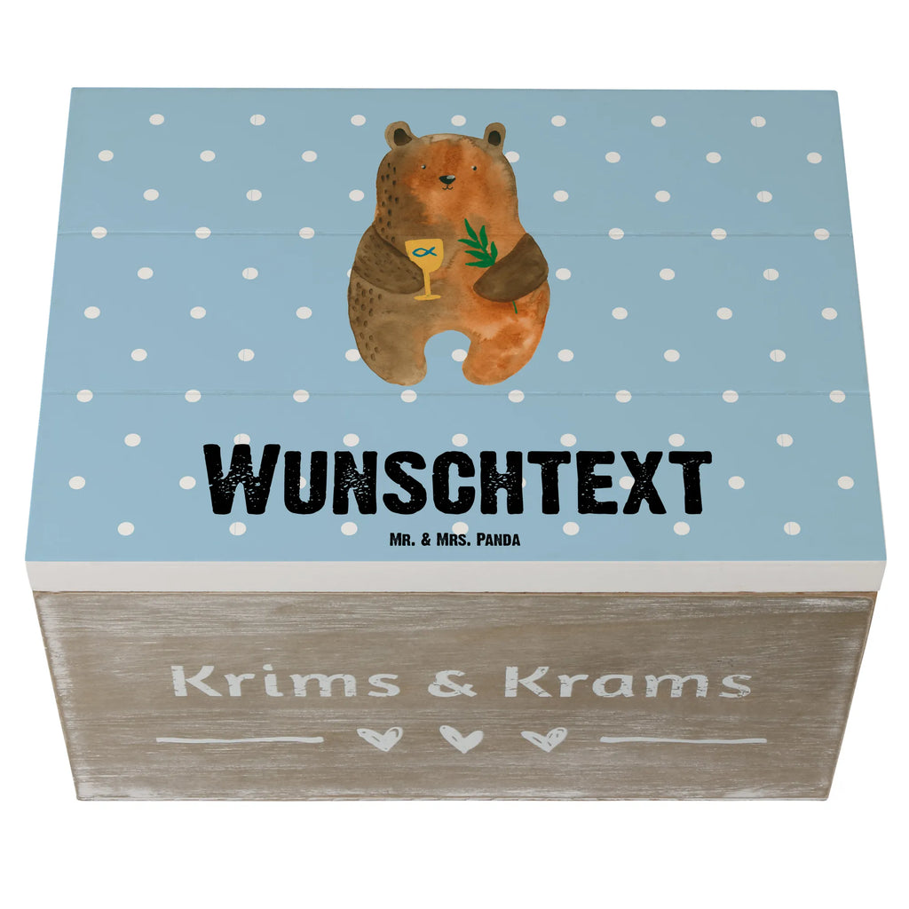 Personalisierte Holzkiste Bär Konfirmation Truhe Personalisiert, Aufbewahrungsbox mit Namen, Schatulle mit Namen, Schatzkiste mit Namen, Dekokiste mit Namen, Erinnerungsbox mit Namen, Erinnerungsbox Personalisiert, Geschenkbox Personalisiert, Erinnerungskiste Personalisiert, Kiste Personalisiert, mit Namen, Holzkiste Personalisiert, GEschenkdose Personalisiert, Schatzkiste Personalisiert, Kiste mit Namen, Aufbewahrungsbox Personalisiert, Truhe mit Namen, Holzkiste mit Namen, Schatulle Personalisiert, Dekokiste Personalisiert, Teddy, Bär, Teddybär, Gottesdienst, Kirche, Evangelisch, Konfirmation