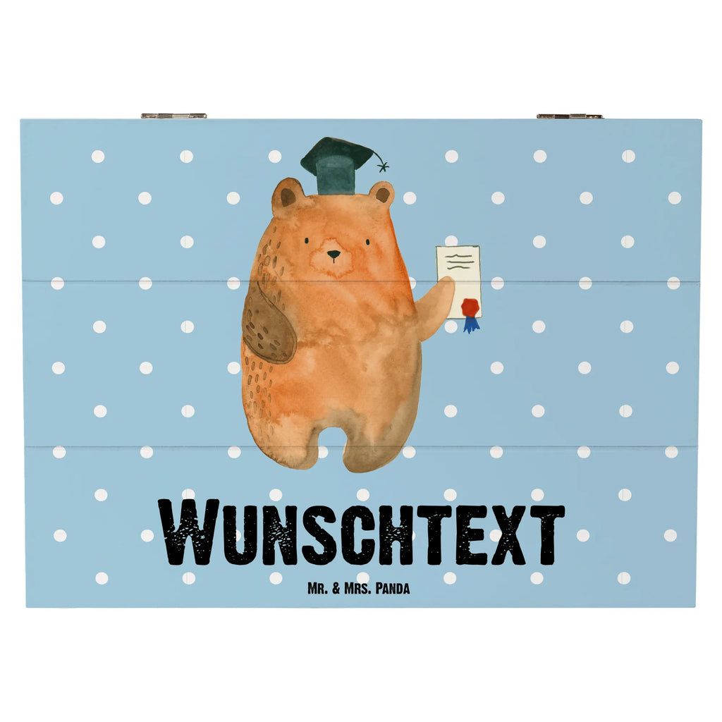 Personalisierte Holzkiste Bär Prüfung Dekokiste Personalisiert, Schatzkiste mit Namen, Geschenkbox Personalisiert, Aufbewahrungsbox mit Namen, Kiste mit Namen, Erinnerungsbox Personalisiert, Truhe Personalisiert, mit Namen, Schatzkiste Personalisiert, Erinnerungskiste Personalisiert, Erinnerungsbox mit Namen, Holzkiste Personalisiert, Aufbewahrungsbox Personalisiert, Schatulle Personalisiert, Holzkiste mit Namen, Schatulle mit Namen, Kiste Personalisiert, GEschenkdose Personalisiert, Dekokiste mit Namen, Truhe mit Namen, Teddy, Bär, Teddybär, Zeugnis, Abschlusszeugnis, Prüfungen, Abitur, Abschluss, Prüfung Bestanden