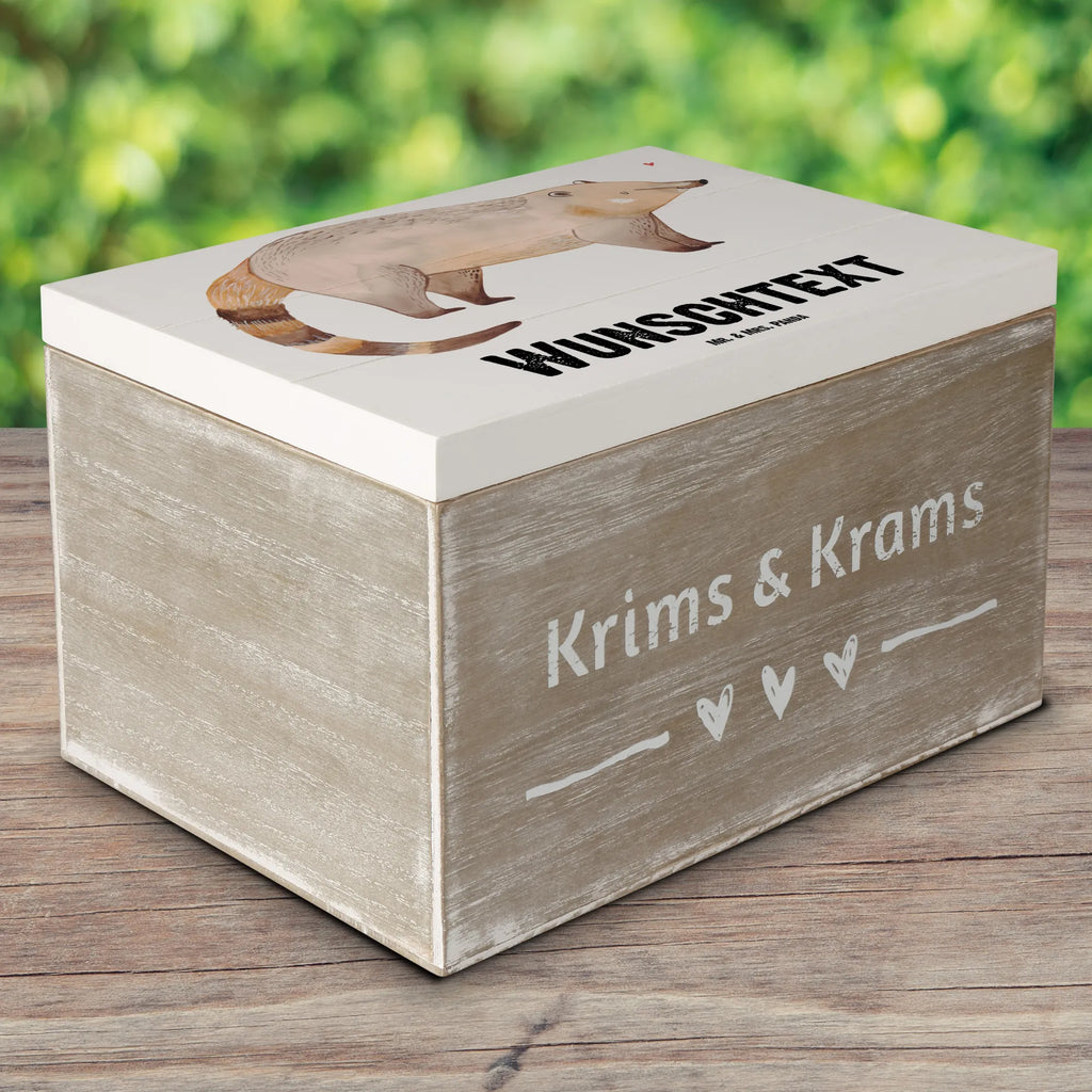 Personalizowane drewniane pudełko Koati mit Namen, Schatzkiste Personalisiert, Holzkiste Personalisiert, Aufbewahrungsbox mit Namen, Schatzkiste mit Namen, Holzkiste mit Namen, Dekokiste Personalisiert, Erinnerungsbox Personalisiert, Erinnerungsbox mit Namen, Kiste Personalisiert, Dekokiste mit Namen, Schatulle mit Namen, Aufbewahrungsbox Personalisiert, Truhe Personalisiert, GEschenkdose Personalisiert, Geschenkbox Personalisiert, Truhe mit Namen, Kiste mit Namen, Erinnerungskiste Personalisiert, Schatulle Personalisiert, Lustige Sprüche, Tiere, Tiermotive, Gute Laune, Rüsselbär, Bär, Nasenbär, Nasenbären