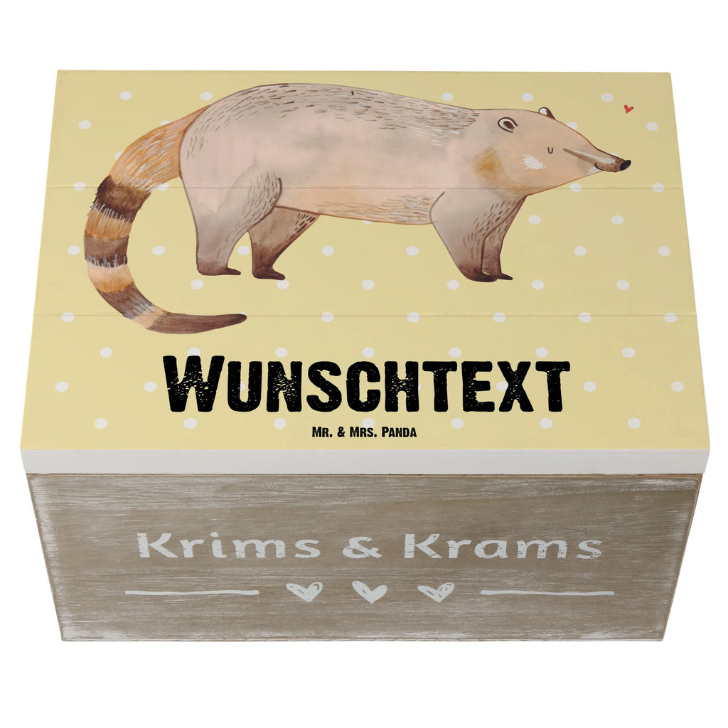 Personalizowane drewniane pudełko Koati mit Namen, Schatzkiste Personalisiert, Holzkiste Personalisiert, Aufbewahrungsbox mit Namen, Schatzkiste mit Namen, Holzkiste mit Namen, Dekokiste Personalisiert, Erinnerungsbox Personalisiert, Erinnerungsbox mit Namen, Kiste Personalisiert, Dekokiste mit Namen, Schatulle mit Namen, Aufbewahrungsbox Personalisiert, Truhe Personalisiert, GEschenkdose Personalisiert, Geschenkbox Personalisiert, Truhe mit Namen, Kiste mit Namen, Erinnerungskiste Personalisiert, Schatulle Personalisiert, Lustige Sprüche, Tiere, Tiermotive, Gute Laune, Rüsselbär, Bär, Nasenbär, Nasenbären
