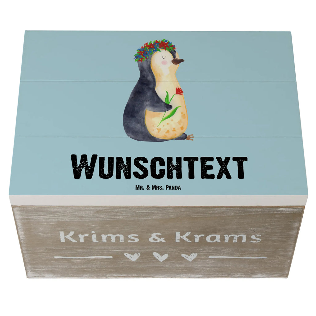 Personalisierte Holzkiste Pinguin Blumen Kiste Personalisiert, Schatzkiste mit Namen, Kiste mit Namen, mit Namen, Schatulle Personalisiert, Dekokiste Personalisiert, Erinnerungsbox Personalisiert, Geschenkbox Personalisiert, Truhe mit Namen, Holzkiste Personalisiert, Dekokiste mit Namen, GEschenkdose Personalisiert, Erinnerungskiste Personalisiert, Aufbewahrungsbox Personalisiert, Schatzkiste Personalisiert, Erinnerungsbox mit Namen, Schatulle mit Namen, Aufbewahrungsbox mit Namen, Holzkiste mit Namen, Truhe Personalisiert, Pinguin, Universum, Lebensziele, Wünsche, Leben, Motivation, Lebenslust, Geschenkidee, Pinguine, Liebeskummer, Ziele, Blumenkranz