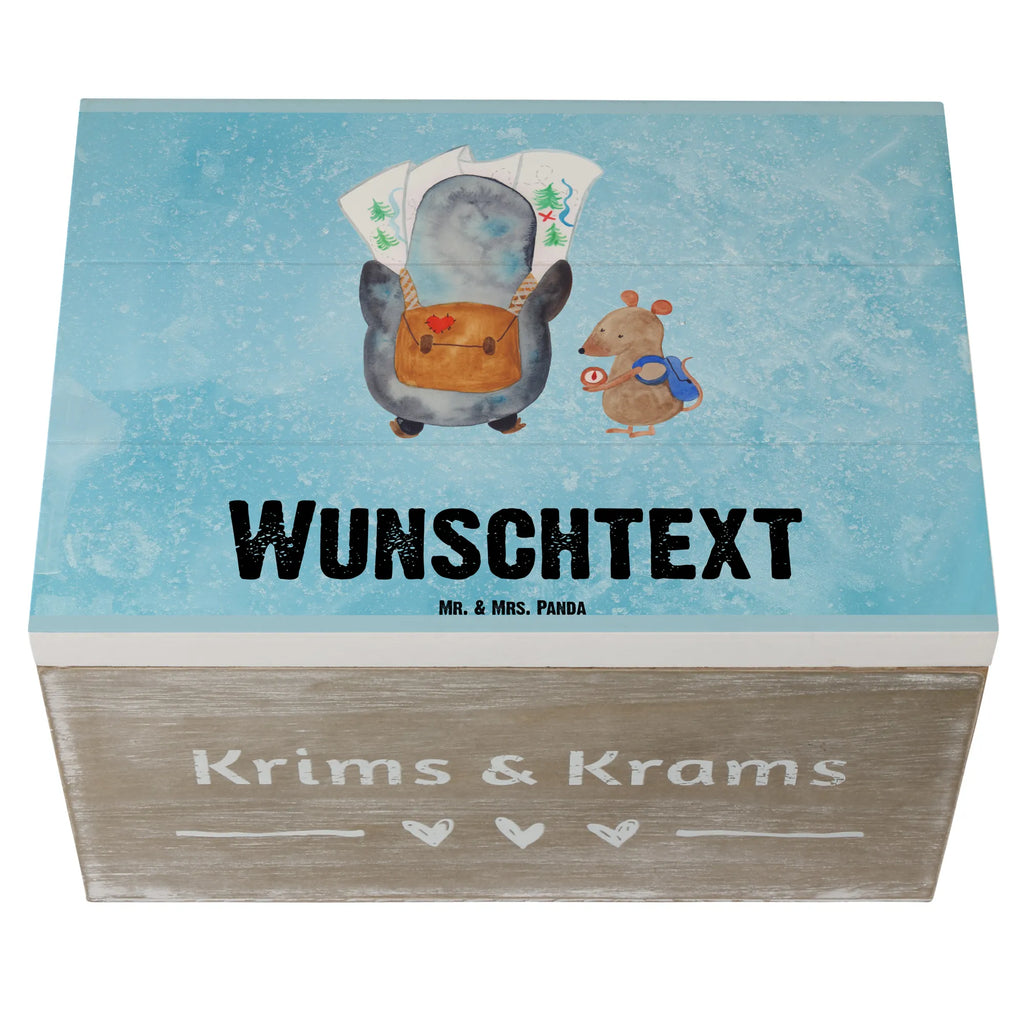 Personalised wooden chest Penguin & Mouse Hiker Geschenkbox Personalisiert, Aufbewahrungsbox mit Namen, Schatulle mit Namen, Schatzkiste mit Namen, Erinnerungsbox mit Namen, Holzkiste mit Namen, Dekokiste Personalisiert, Schatzkiste Personalisiert, Kiste Personalisiert, mit Namen, Truhe mit Namen, Holzkiste Personalisiert, Dekokiste mit Namen, Truhe Personalisiert, Erinnerungskiste Personalisiert, Schatulle Personalisiert, Aufbewahrungsbox Personalisiert, GEschenkdose Personalisiert, Kiste mit Namen, Erinnerungsbox Personalisiert, Pinguin, Roadtrip, Abenteuer, Wandern, Ausflug, Abenteurer, Pinguine, Wanderlust