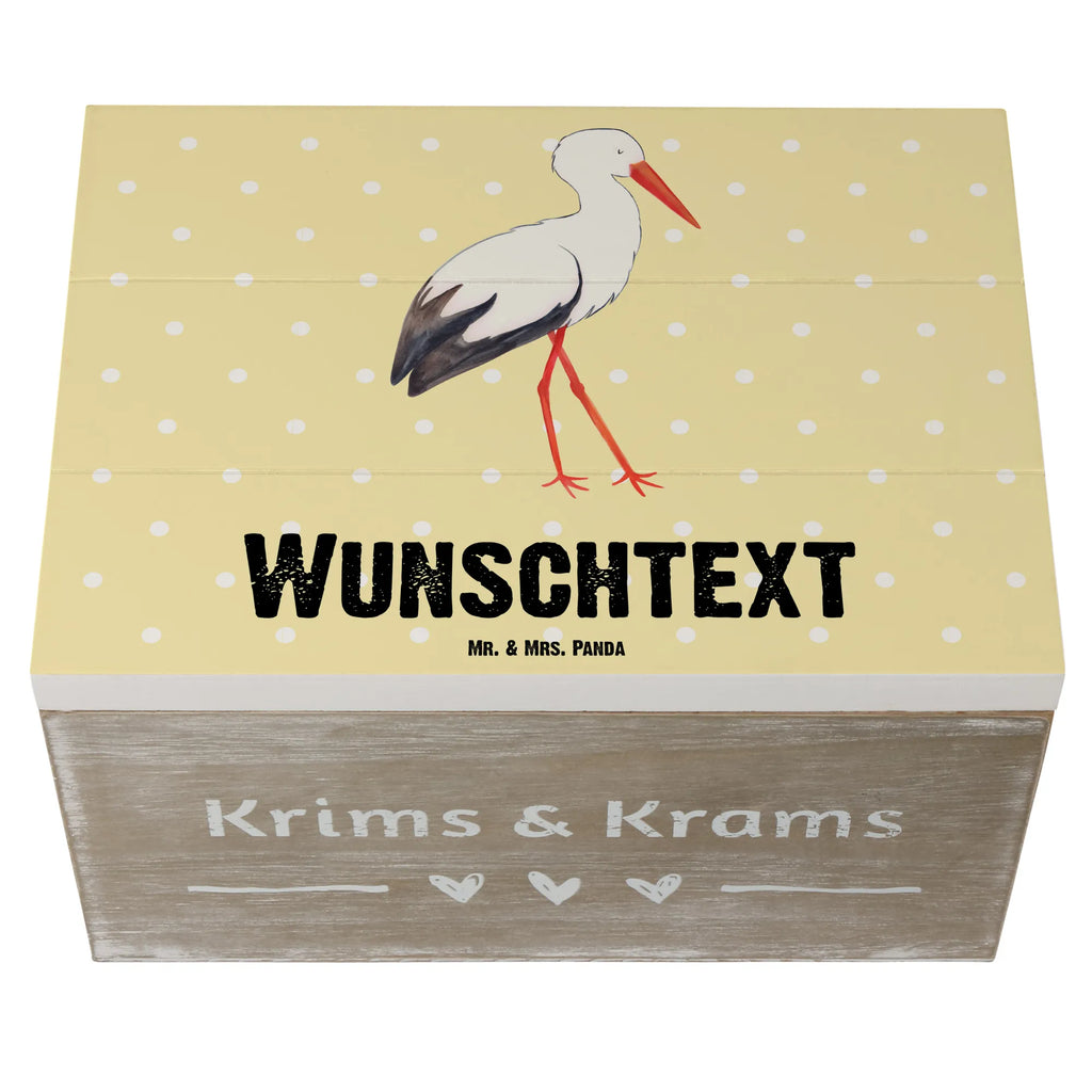 Personalisierte Holzkiste Storch Kiste Personalisiert, Schatulle mit Namen, Kiste mit Namen, Schatzkiste Personalisiert, Holzkiste mit Namen, Dekokiste Personalisiert, GEschenkdose Personalisiert, Schatulle Personalisiert, Erinnerungskiste Personalisiert, mit Namen, Erinnerungsbox Personalisiert, Aufbewahrungsbox mit Namen, Holzkiste Personalisiert, Aufbewahrungsbox Personalisiert, Truhe Personalisiert, Erinnerungsbox mit Namen, Geschenkbox Personalisiert, Schatzkiste mit Namen, Truhe mit Namen, Dekokiste mit Namen, Lustige Sprüche, Tiere, Tiermotive, Gute Laune, Baby, Storch, Mütter, Geburt, Babybauch, Störche, Mutter Werden, Schwanger, Schwangerschaft, Mutter