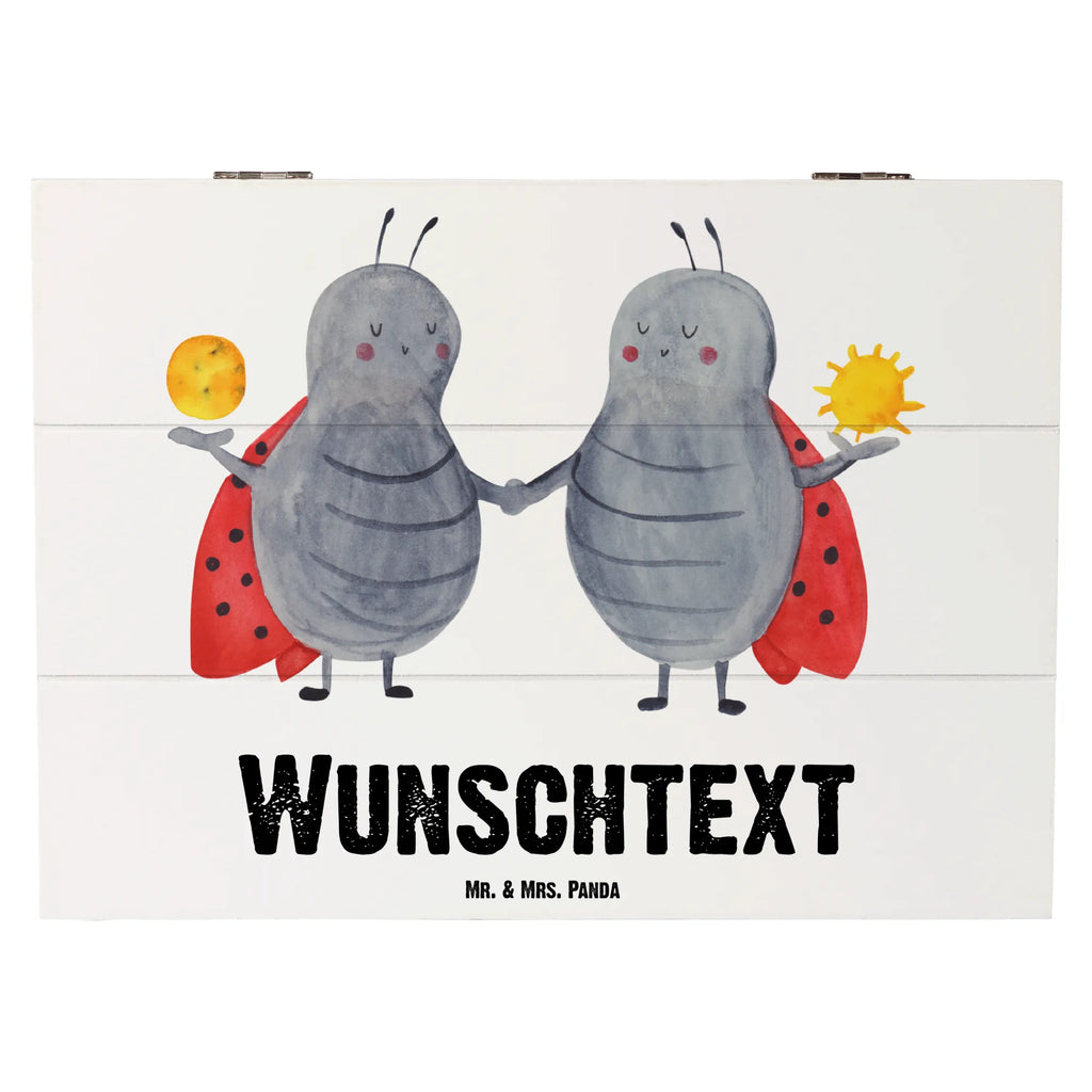 Personalizowane drewniane pudełko znak zodiaku Bliźniak Znak zodiaku, gwiazdozbiór, horoskop, astrologia, ascendent