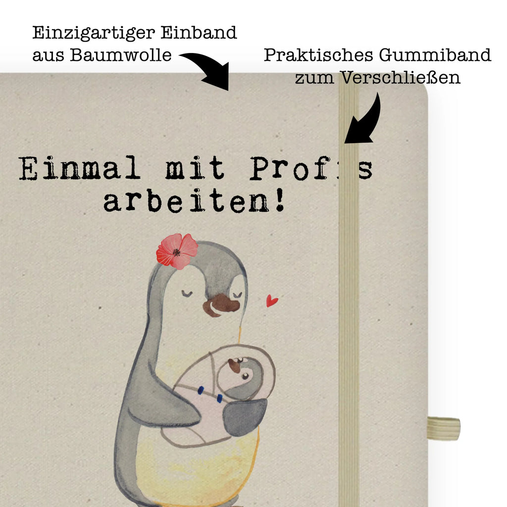 Bawełniany notatnik DIN A4 Położna pasja Notizen, Eintragebuch, Tagebuch, Notizblock, Adressbuch, Journal, Kladde, Skizzenbuch, Notizheft, Schreibbuch, Schreibheft, Beruf, Ausbildung, Jubiläum, Abschied, Rente, Kollege, Kollegin, Geschenk, Schenken, Arbeitskollege, Mitarbeiter, Firma, Danke, Dankeschön, Hebamme, Geburtshelfer