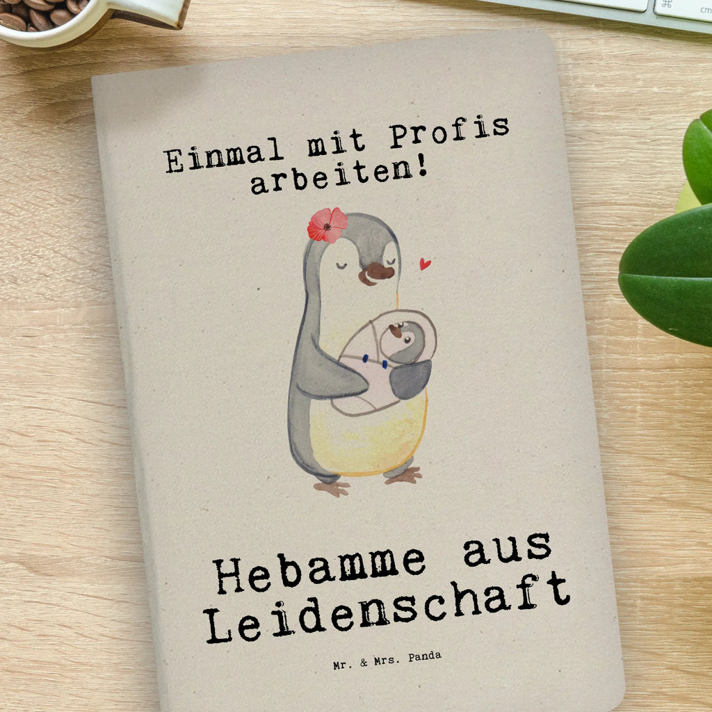 Bawełniany notatnik DIN A4 Położna pasja Notizen, Eintragebuch, Tagebuch, Notizblock, Adressbuch, Journal, Kladde, Skizzenbuch, Notizheft, Schreibbuch, Schreibheft, Beruf, Ausbildung, Jubiläum, Abschied, Rente, Kollege, Kollegin, Geschenk, Schenken, Arbeitskollege, Mitarbeiter, Firma, Danke, Dankeschön, Hebamme, Geburtshelfer