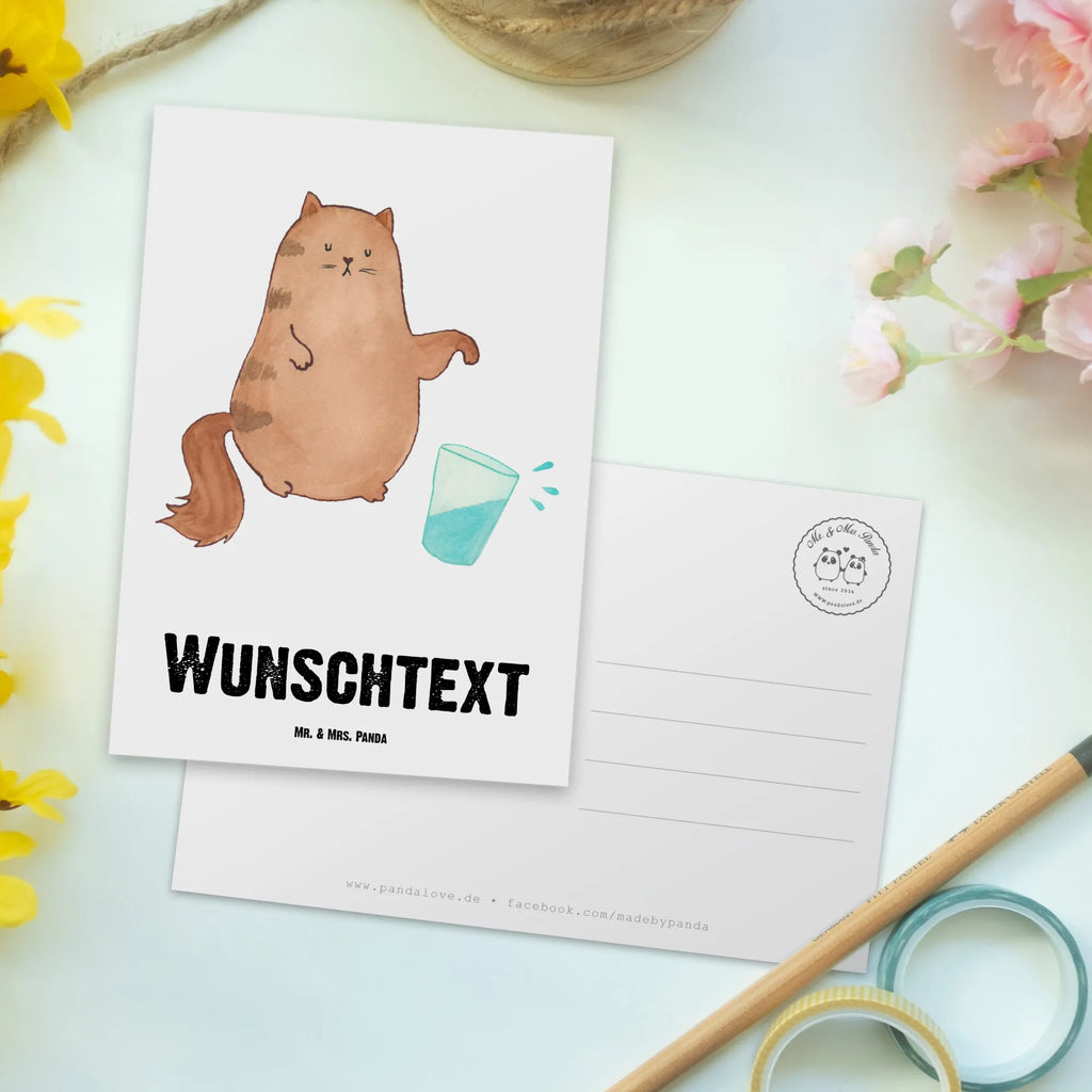 Personalisierte Postkarte Katze Wasserglas Postkarte bedrucken, Einladung mit Namen, Postkarte mit Namen, Grußkarte mit Namen, Einladung mit Wunschtext, Ansichtskarte mit Wunschtext, Geschenkkarte mit Wunschtext, Geschenkkarte mit Namen, Karte mit Wunschtext, Postkarte mit Wunschtext, Grußkarte mit Wunschtext, Karte mit Namen, Postkarte personalisierbar, Ansichtskarte mit Namen, Katze, Katzenmotiv, Katzenfan, Katzendeko, Katzenfreund, Katzenliebhaber, Katzenprodukte, Katzenartikel, Katzenaccessoires, Katzensouvenirs, Katzenliebhaberprodukte, Katzenmotive, Glas, Katzen, Katzenhalter, Haustier, Kater, Cat, Wasser, Cats, Mietze, Katzenbesitzerin