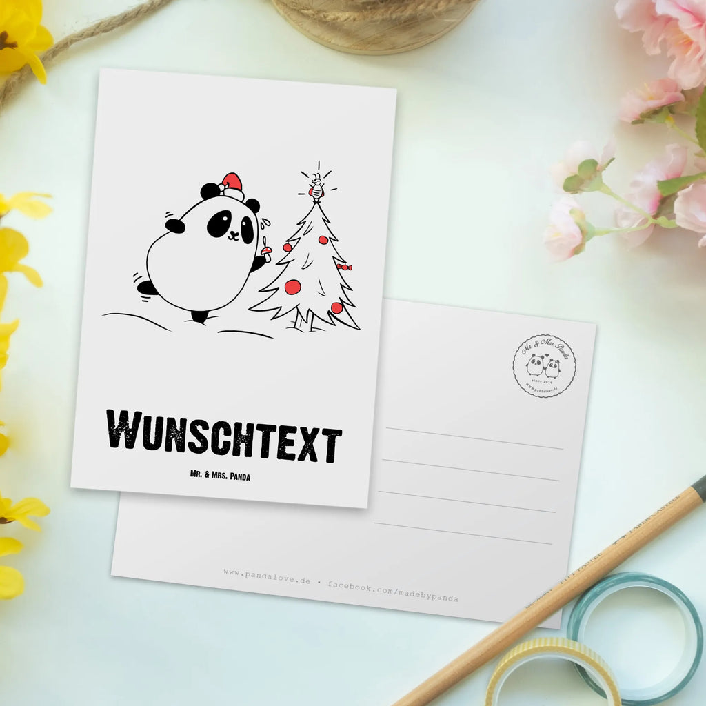 Personalizowana kartka pocztowa Panda Okres świąteczny Postkarte Personalisierbar, Grußkarte mit Namen, Karte mit Namen, Postkarte Bedrucken, Einladung mit Namen, Postkarte mit Wunschtext, Geschenkkarte mit Wunschtext, Karte mit Wunschtext, Einladung mit Wunschtext, Ansichtskarte mit Wunschtext, Ansichtskarte mit Namen, Geschenkkarte mit Namen, Postkarte mit Namen, Grußkarte mit Wunschtext