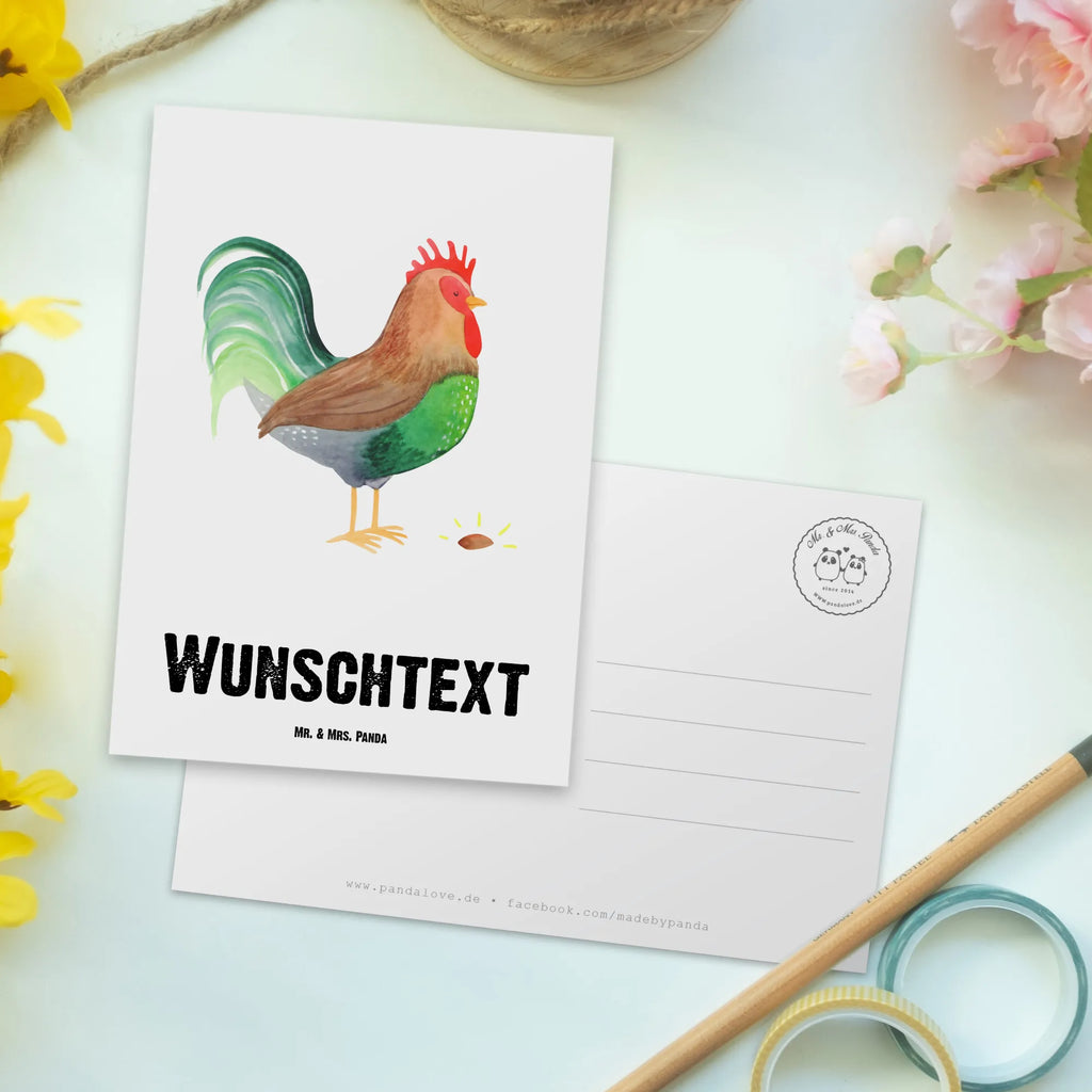 Personalisierte Postkarte Hahn mit Korn Karte mit Namen, Einladung mit Namen, Postkarte Bedrucken, Postkarte mit Namen, Einladung mit Wunschtext, Postkarte mit Wunschtext, Geschenkkarte mit Namen, Ansichtskarte mit Namen, Grußkarte mit Namen, Postkarte Personalisierbar, Geschenkkarte mit Wunschtext, Karte mit Wunschtext, Grußkarte mit Wunschtext, Ansichtskarte mit Wunschtext, Landwirtin, Bauernhof, Hoftiere, Landwirt, Natur, Korn, Henne, Eier, Hahn